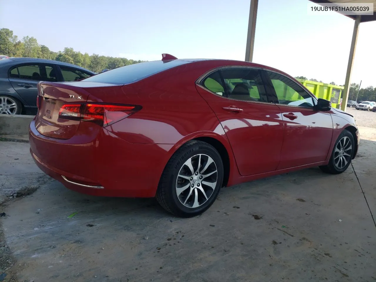 2017 Acura Tlx Tech VIN: 19UUB1F51HA005039 Lot: 72655694