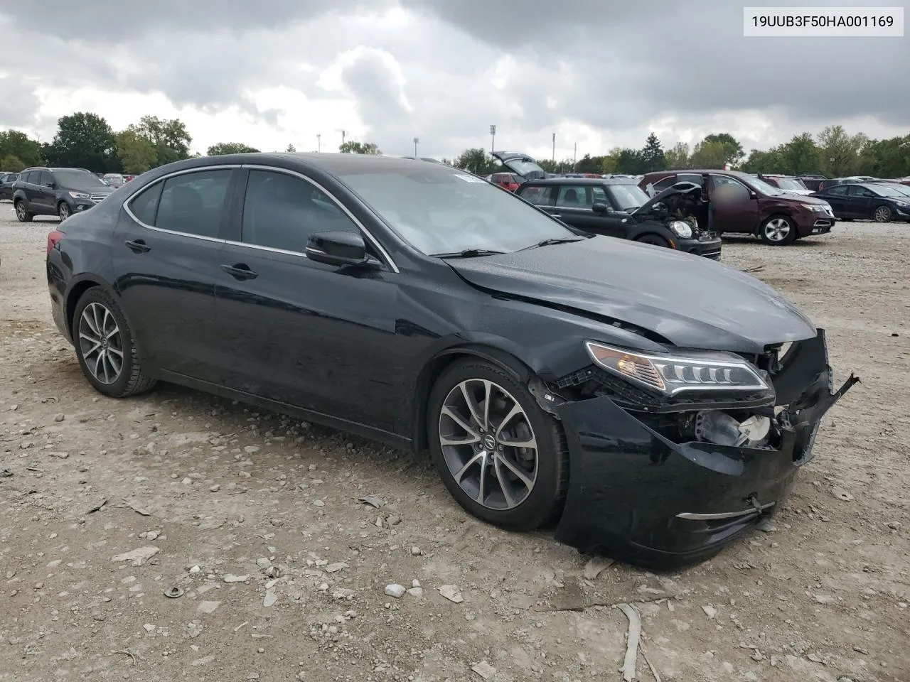 2017 Acura Tlx Tech VIN: 19UUB3F50HA001169 Lot: 72739504