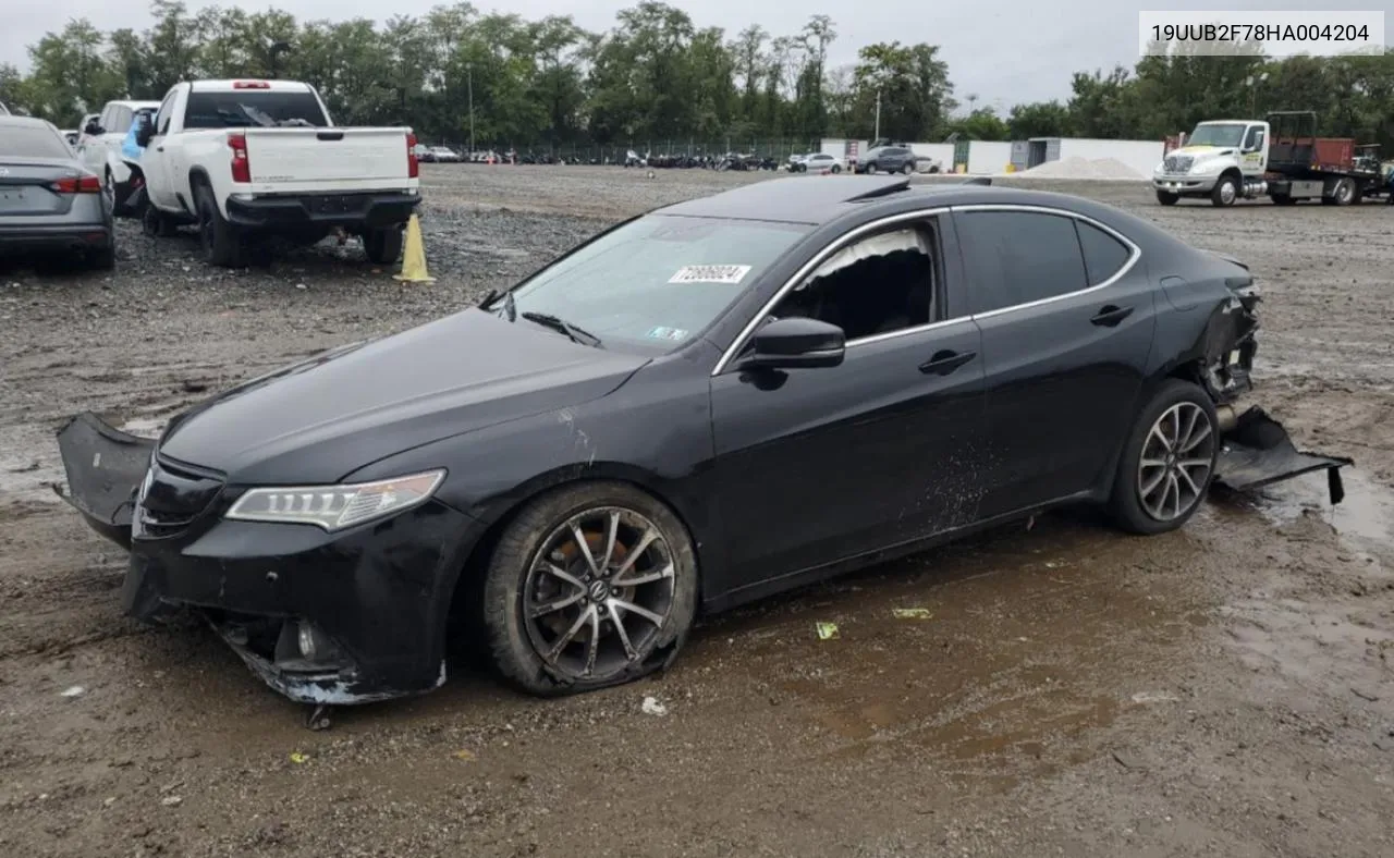 2017 Acura Tlx Advance VIN: 19UUB2F78HA004204 Lot: 72806024