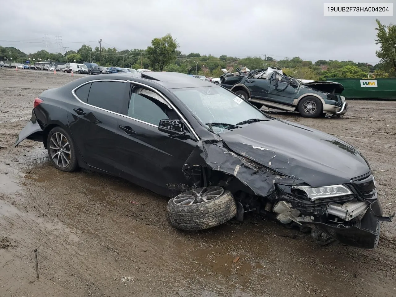 2017 Acura Tlx Advance VIN: 19UUB2F78HA004204 Lot: 72806024