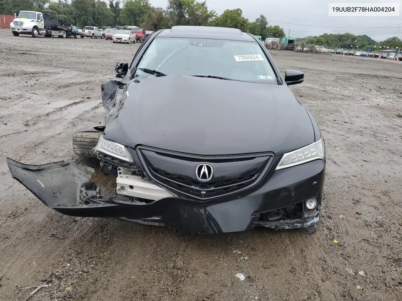 2017 Acura Tlx Advance VIN: 19UUB2F78HA004204 Lot: 72806024