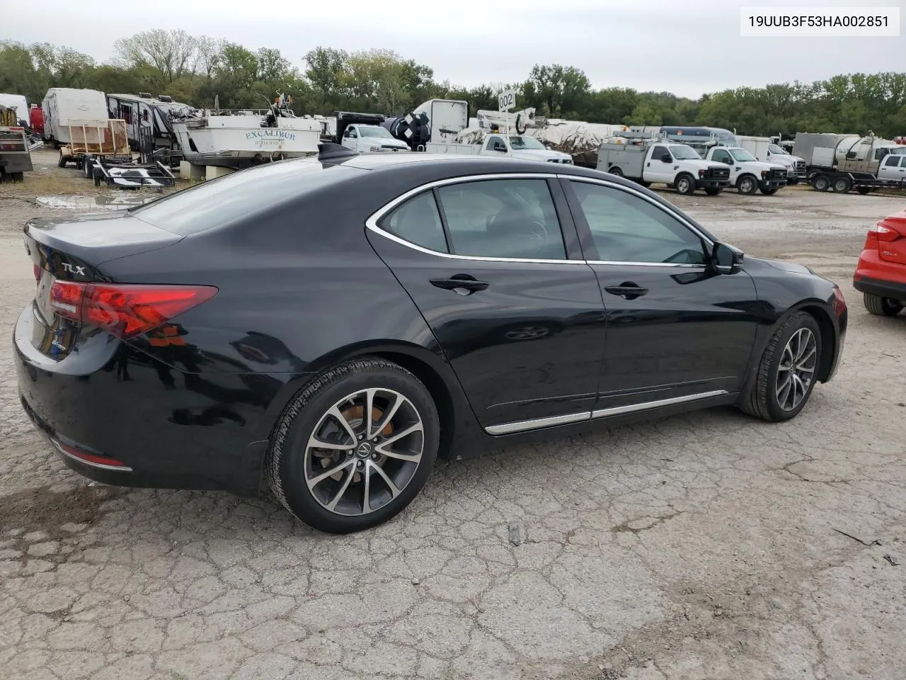 2017 Acura Tlx Tech VIN: 19UUB3F53HA002851 Lot: 72895864