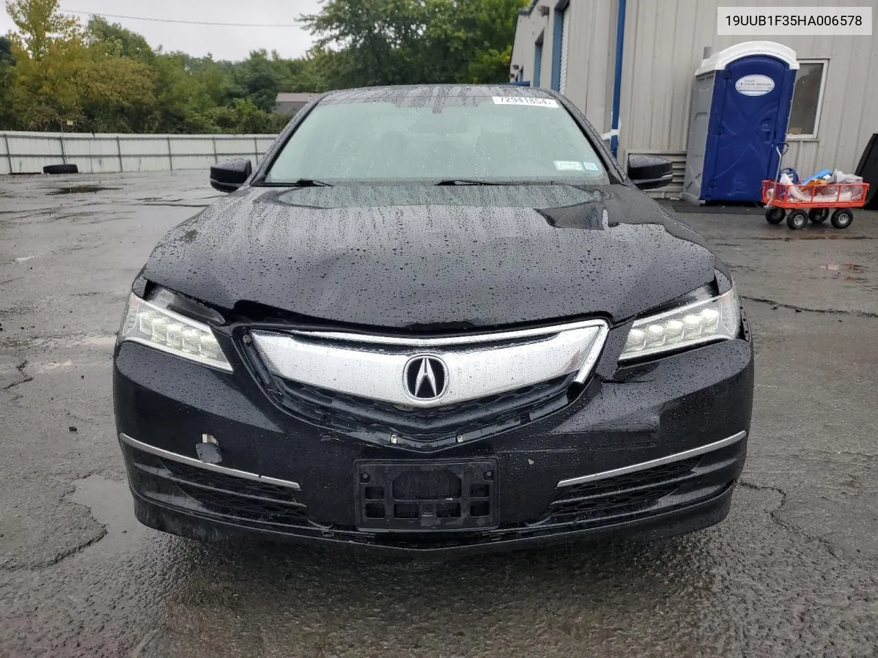 2017 Acura Tlx VIN: 19UUB1F35HA006578 Lot: 72941854