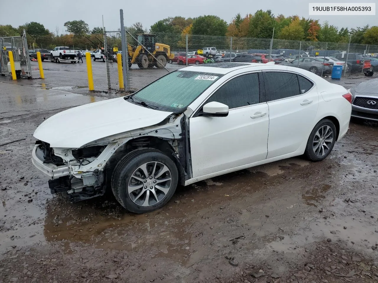 2017 Acura Tlx Tech VIN: 19UUB1F58HA005393 Lot: 73242814