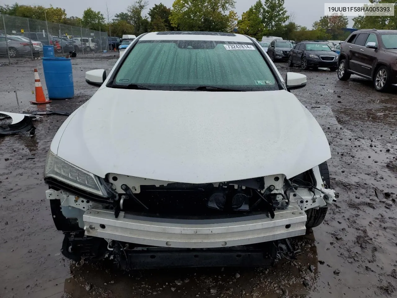 2017 Acura Tlx Tech VIN: 19UUB1F58HA005393 Lot: 73242814