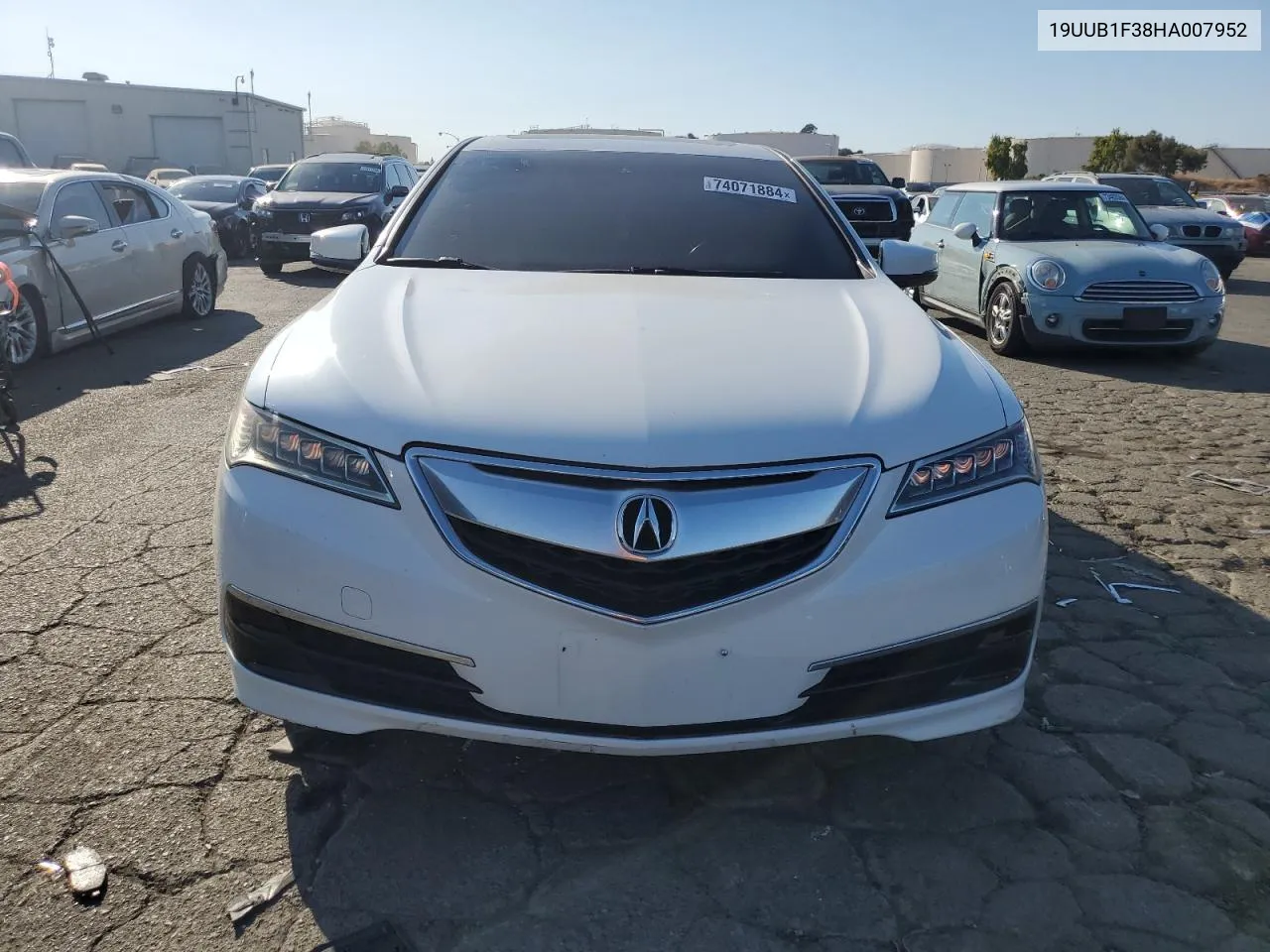 2017 Acura Tlx VIN: 19UUB1F38HA007952 Lot: 74071884