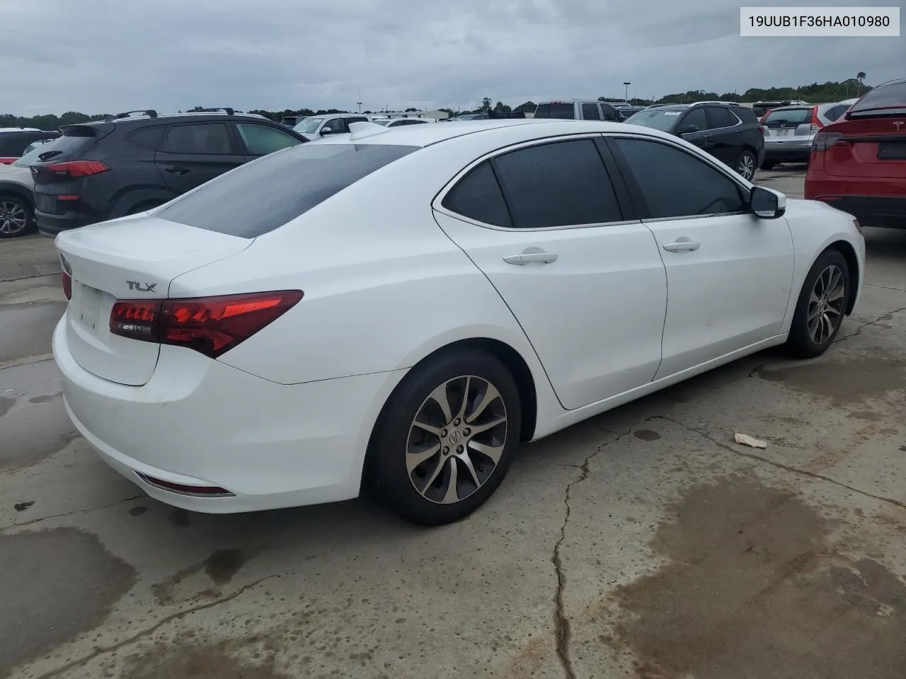 2017 Acura Tlx VIN: 19UUB1F36HA010980 Lot: 74104474