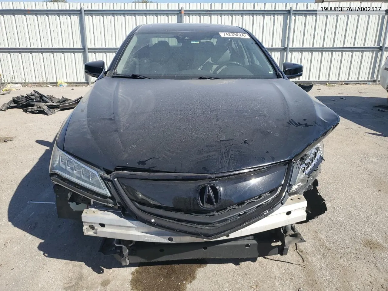 19UUB3F76HA002537 2017 Acura Tlx Advance