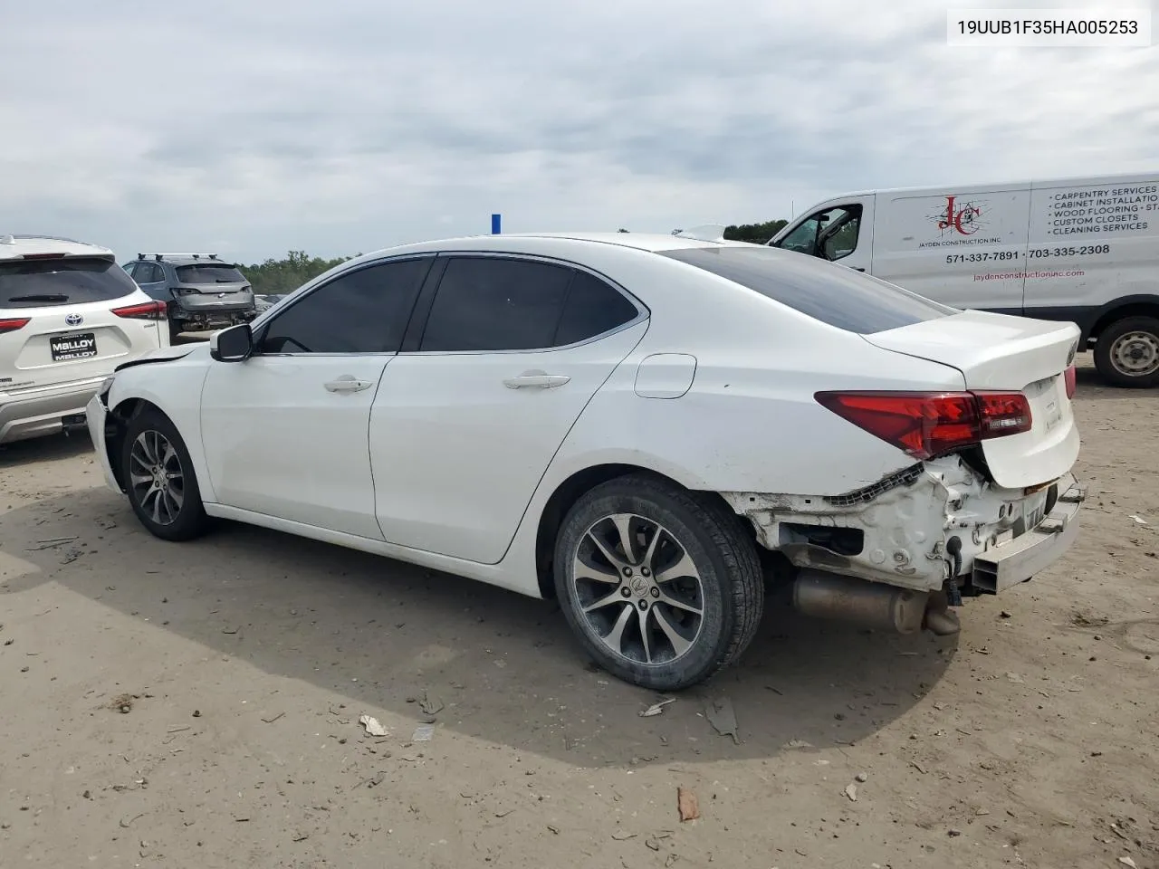 2017 Acura Tlx VIN: 19UUB1F35HA005253 Lot: 74566914