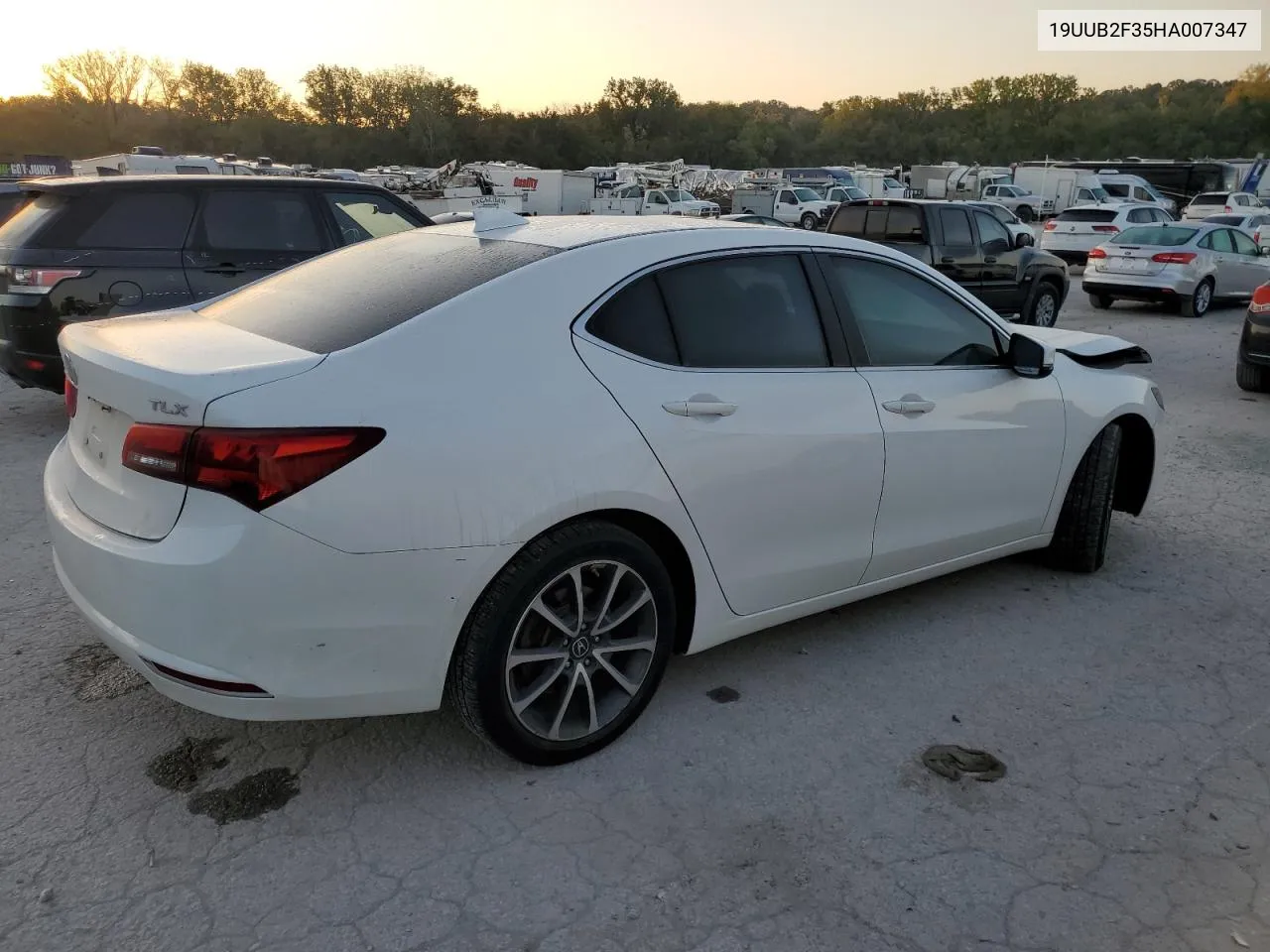 2017 Acura Tlx VIN: 19UUB2F35HA007347 Lot: 74717224