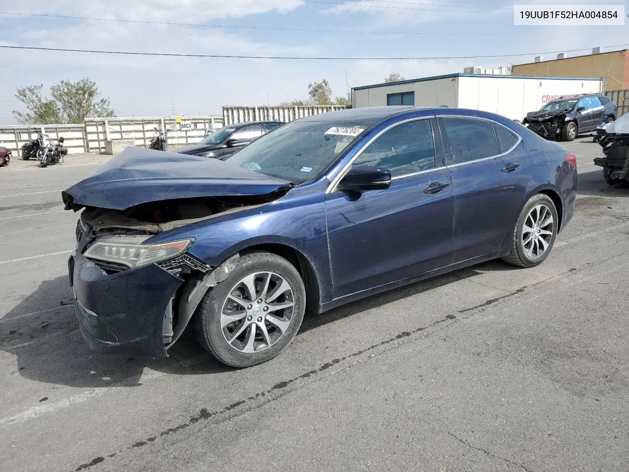 2017 Acura Tlx Tech VIN: 19UUB1F52HA004854 Lot: 76276204