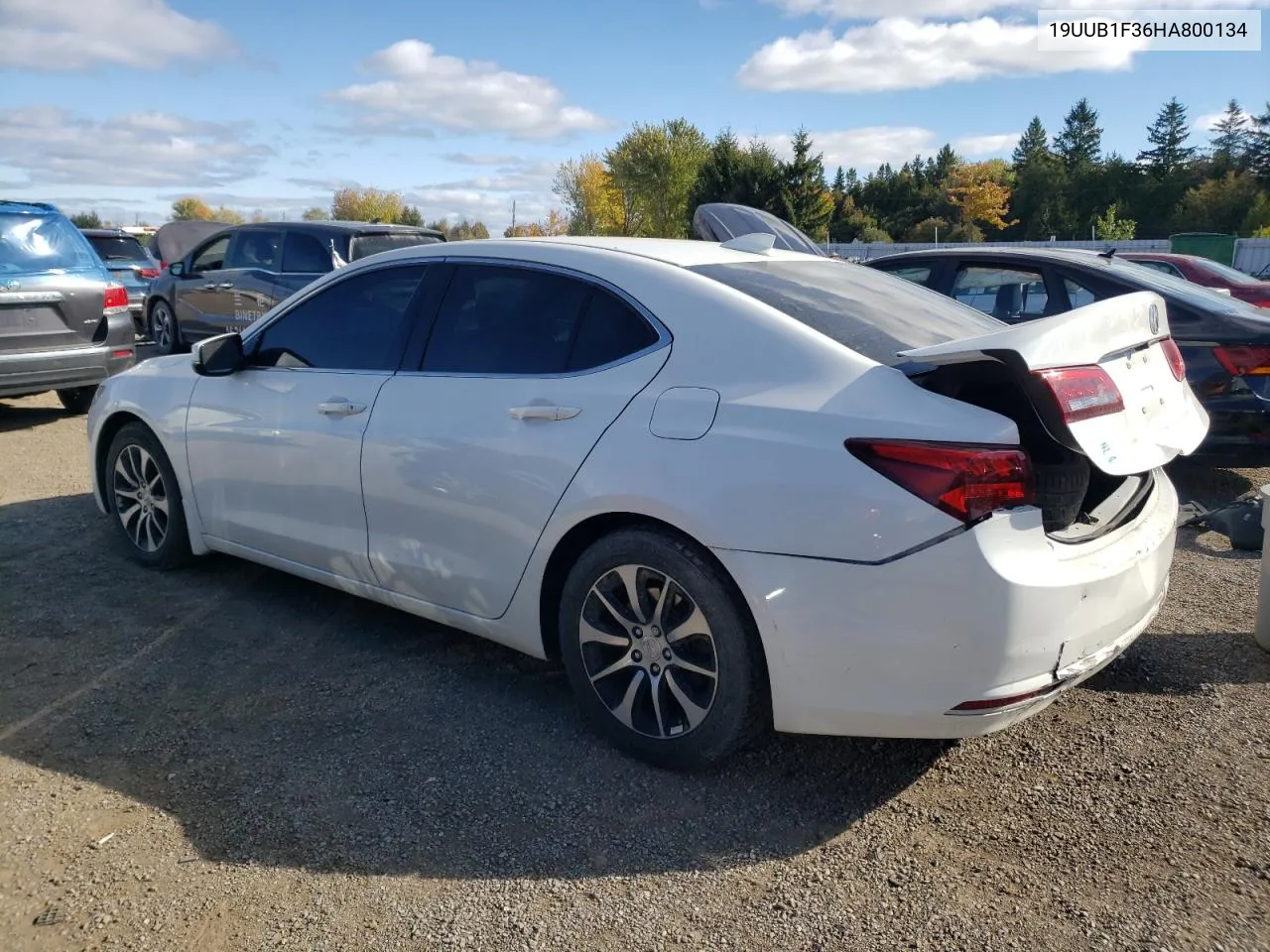 2017 Acura Tlx VIN: 19UUB1F36HA800134 Lot: 76475914