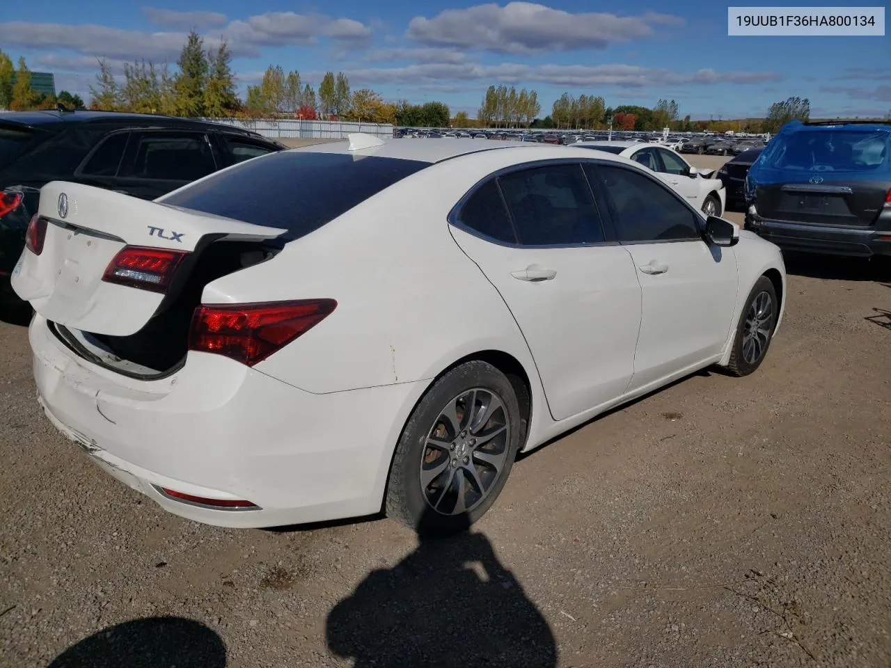 2017 Acura Tlx VIN: 19UUB1F36HA800134 Lot: 76475914