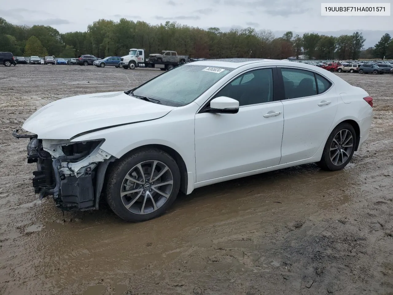 2017 Acura Tlx Advance VIN: 19UUB3F71HA001571 Lot: 78365624