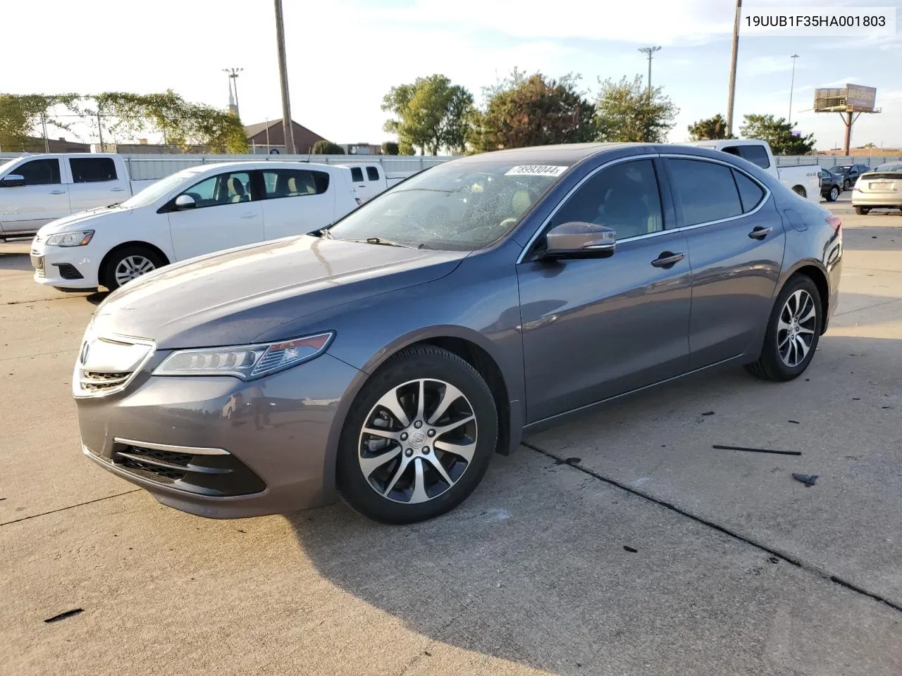 2017 Acura Tlx VIN: 19UUB1F35HA001803 Lot: 78993044