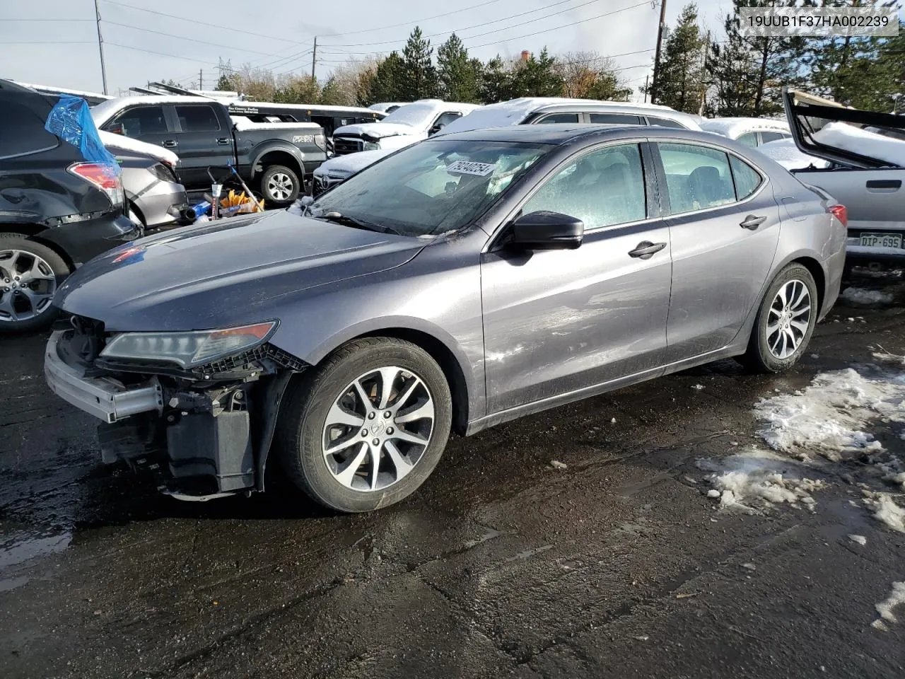 2017 Acura Tlx VIN: 19UUB1F37HA002239 Lot: 79240254