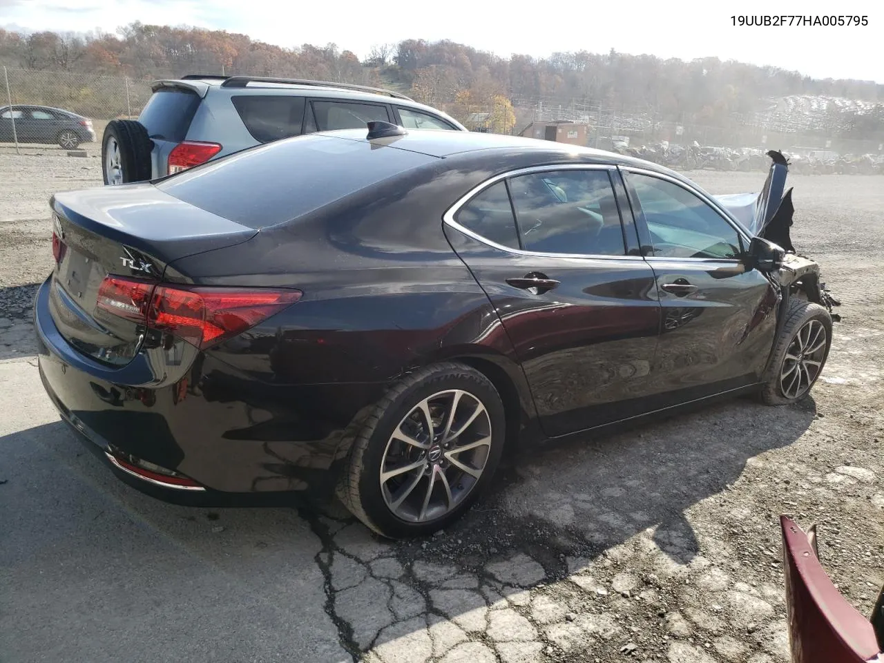 2017 Acura Tlx Advance VIN: 19UUB2F77HA005795 Lot: 79830494