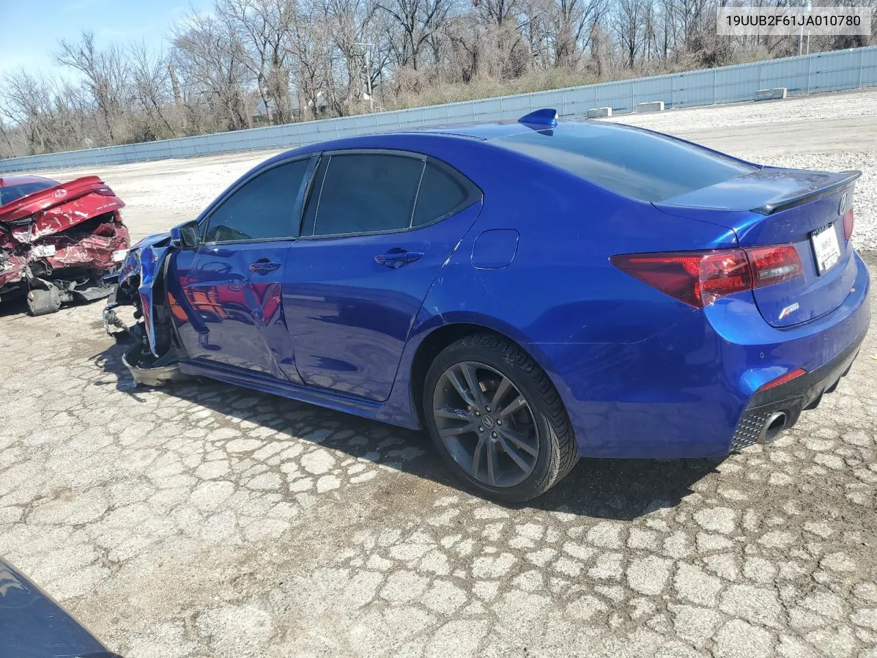 2018 Acura Tlx Tech+A VIN: 19UUB2F61JA010780 Lot: 45877794