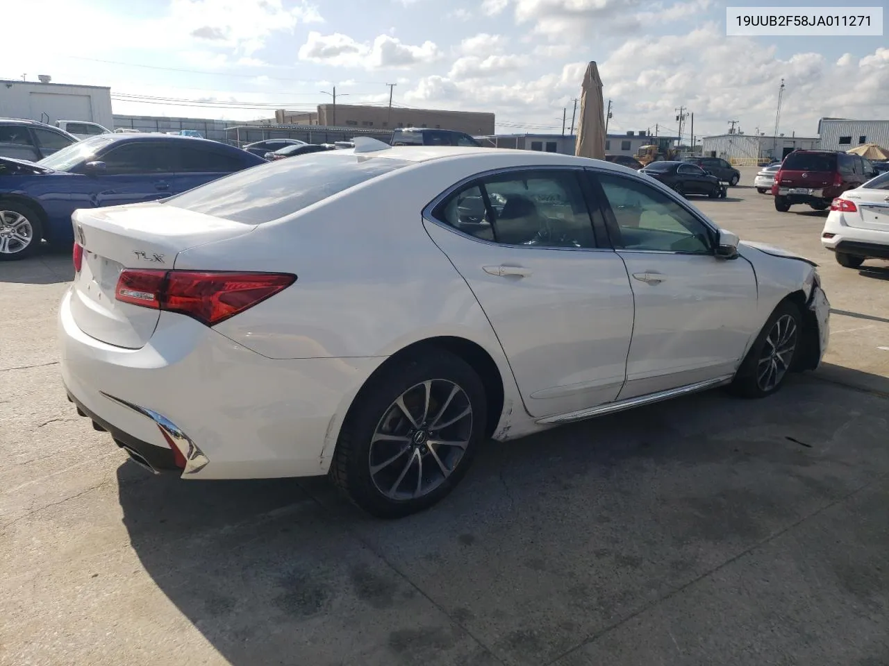 19UUB2F58JA011271 2018 Acura Tlx Tech