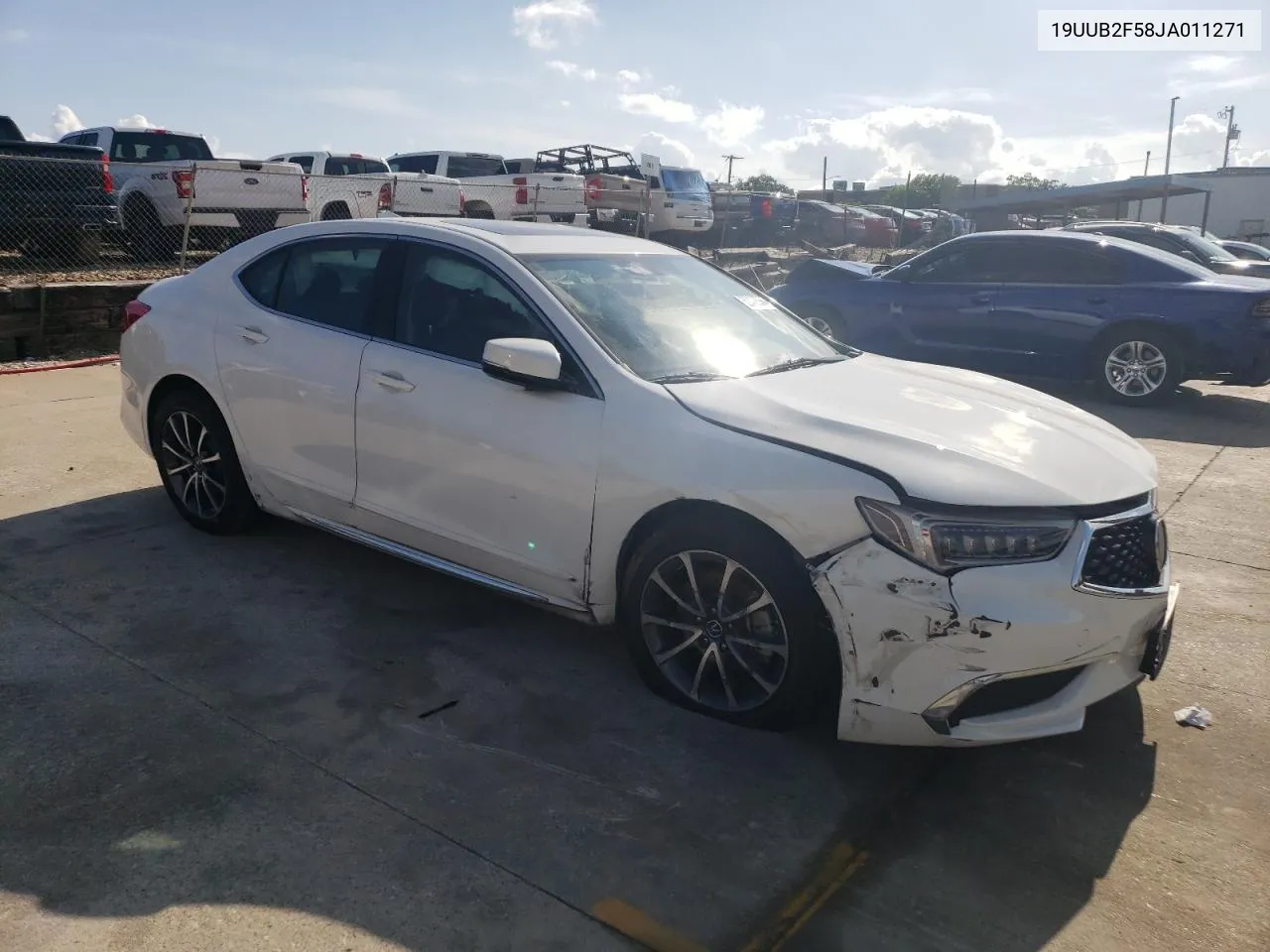 2018 Acura Tlx Tech VIN: 19UUB2F58JA011271 Lot: 52476564