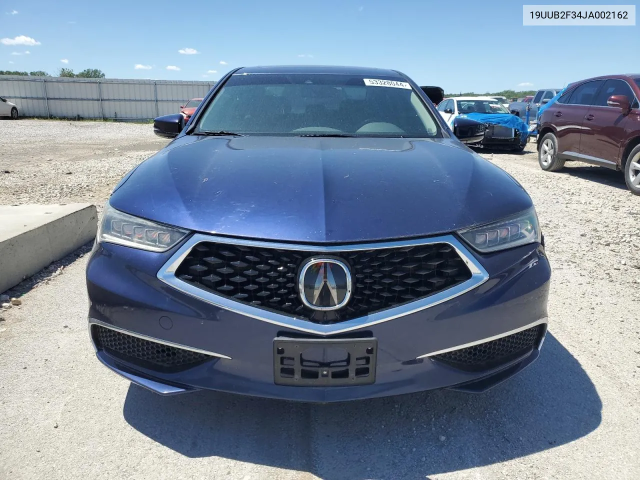 2018 Acura Tlx VIN: 19UUB2F34JA002162 Lot: 53328044