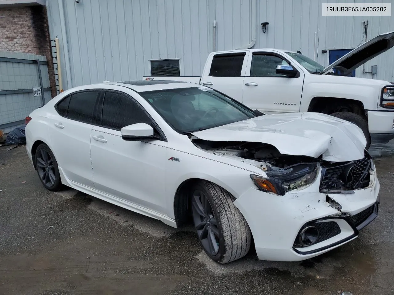 2018 Acura Tlx Tech+A VIN: 19UUB3F65JA005202 Lot: 61226024