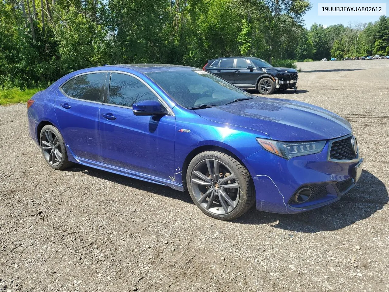 2018 Acura Tlx Tech+A VIN: 19UUB3F6XJA802612 Lot: 61235274