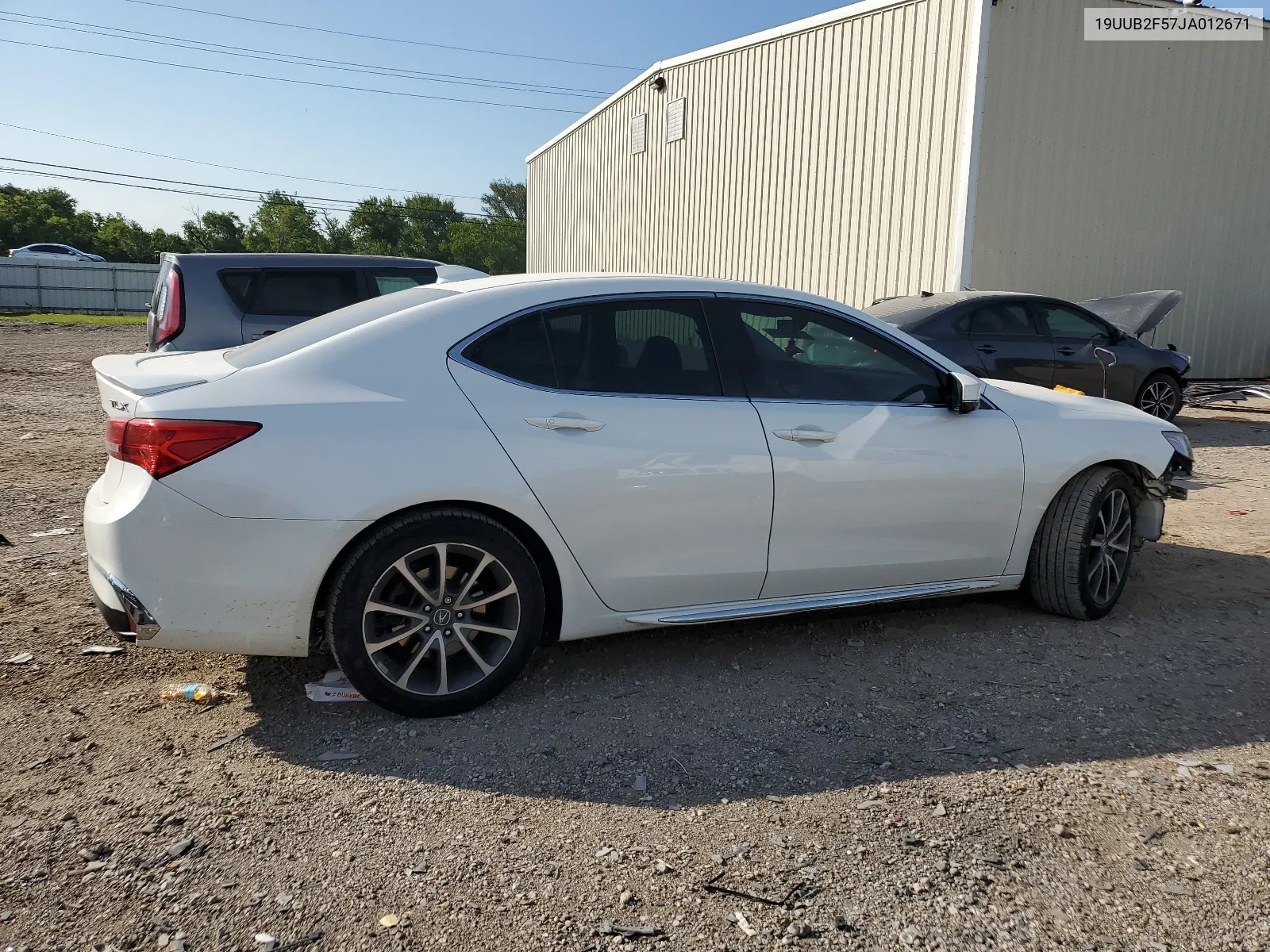 2018 Acura Tlx Tech VIN: 19UUB2F57JA012671 Lot: 61388184