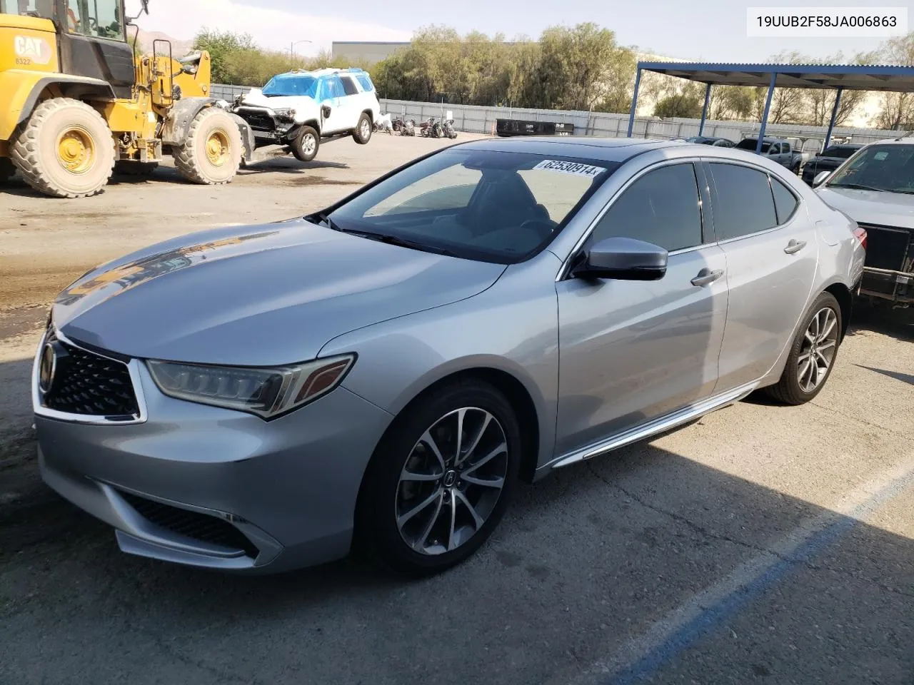 19UUB2F58JA006863 2018 Acura Tlx Tech