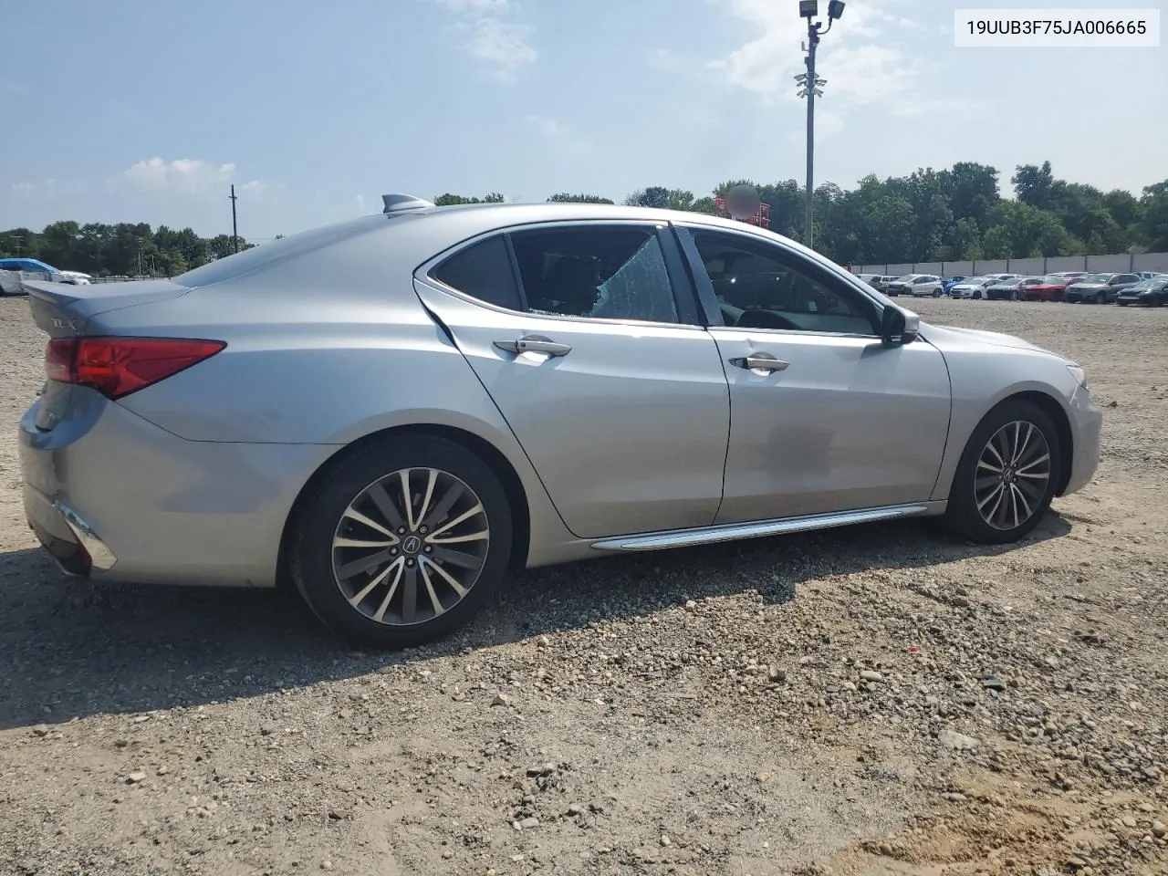 2018 Acura Tlx Advance VIN: 19UUB3F75JA006665 Lot: 63675894