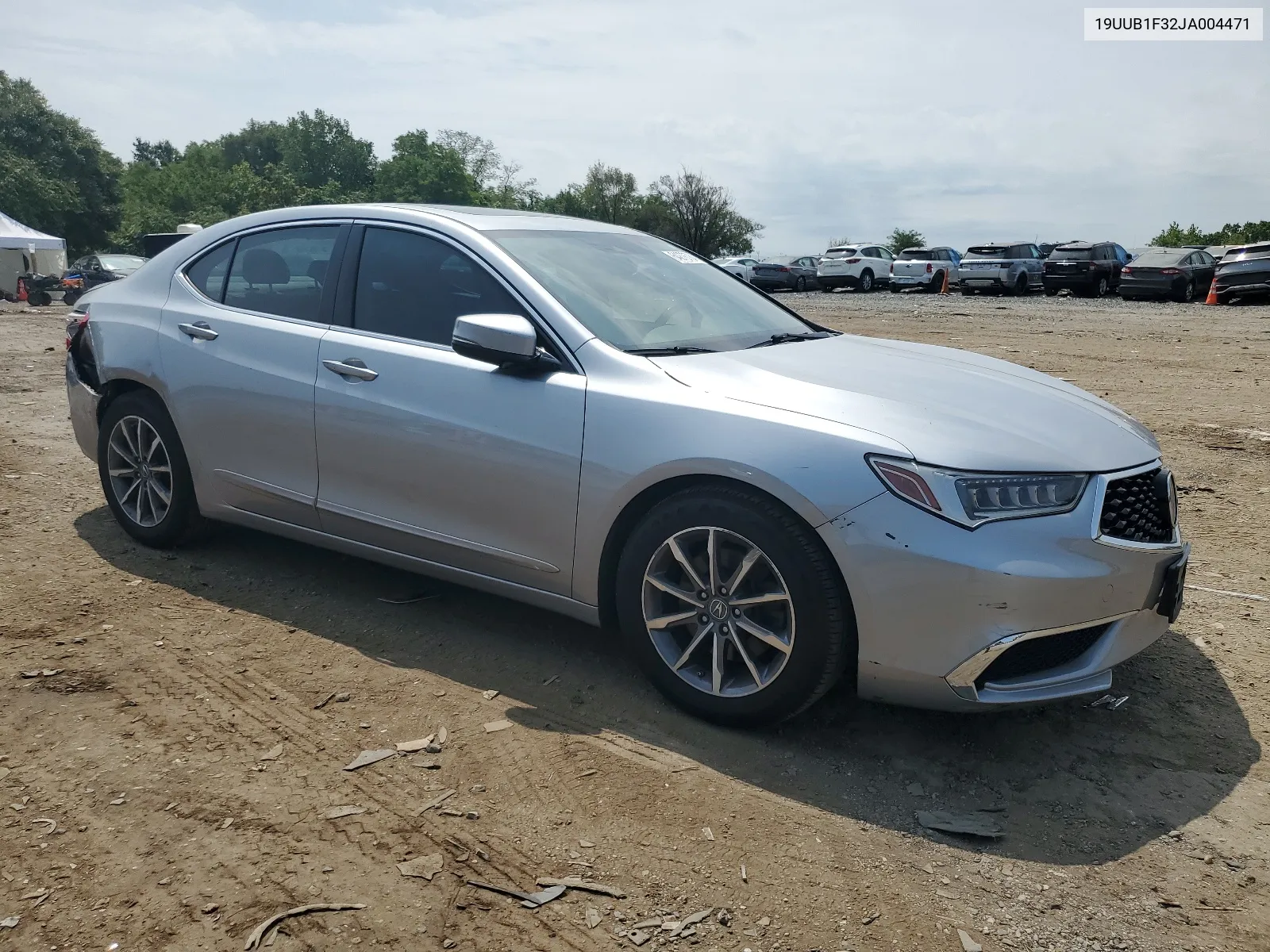 2018 Acura Tlx VIN: 19UUB1F32JA004471 Lot: 64276784