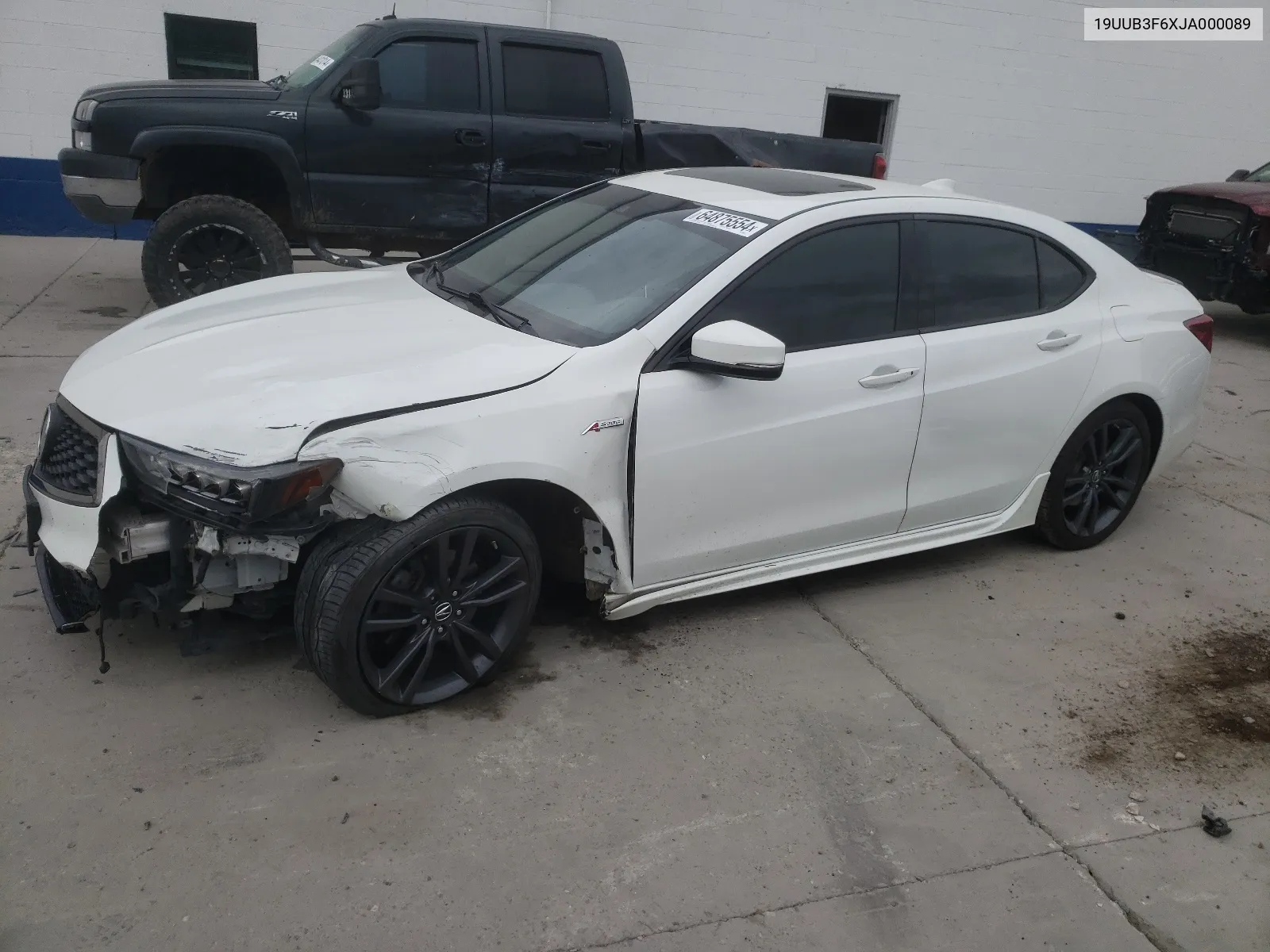 19UUB3F6XJA000089 2018 Acura Tlx Tech+A