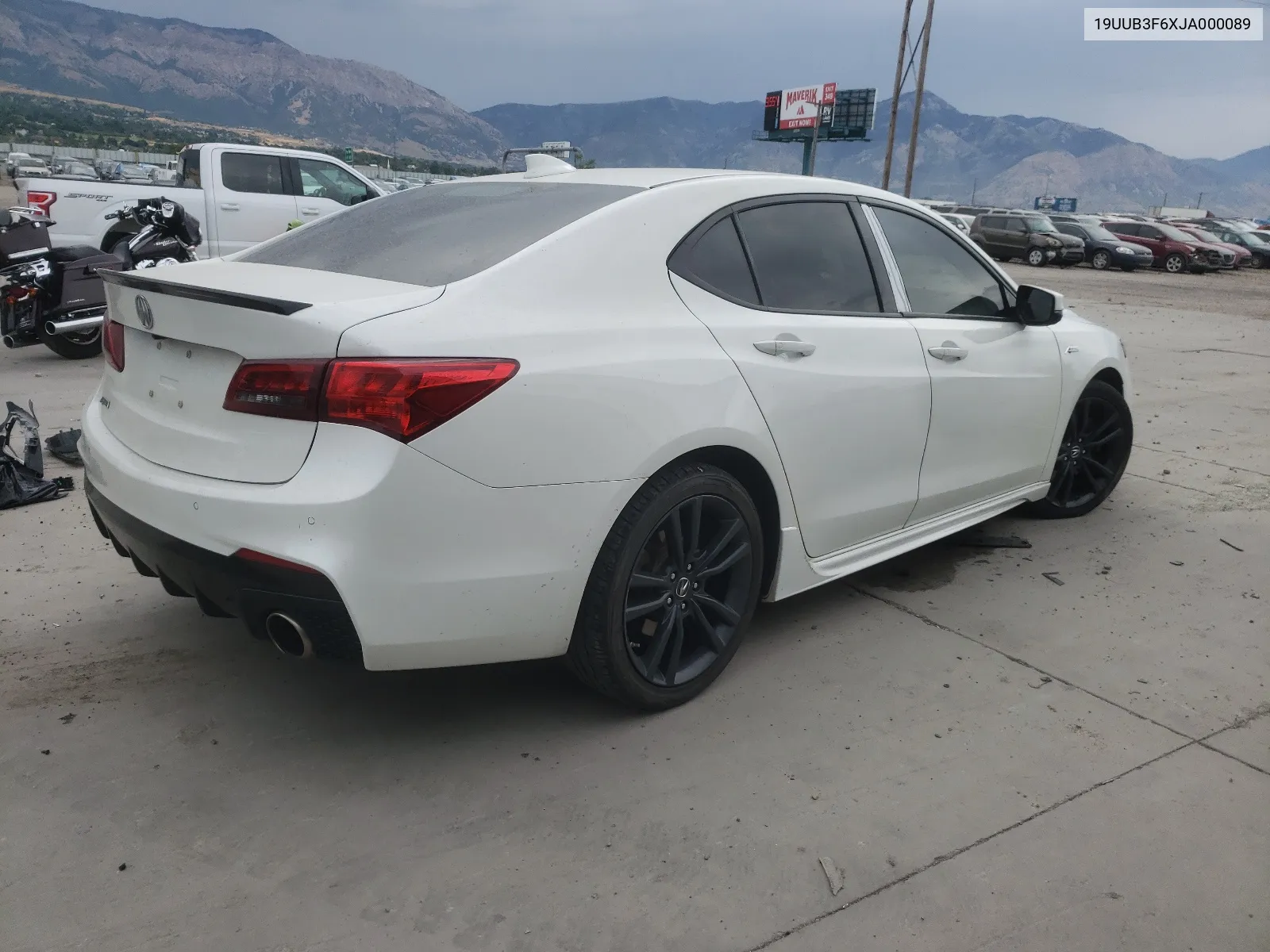 19UUB3F6XJA000089 2018 Acura Tlx Tech+A