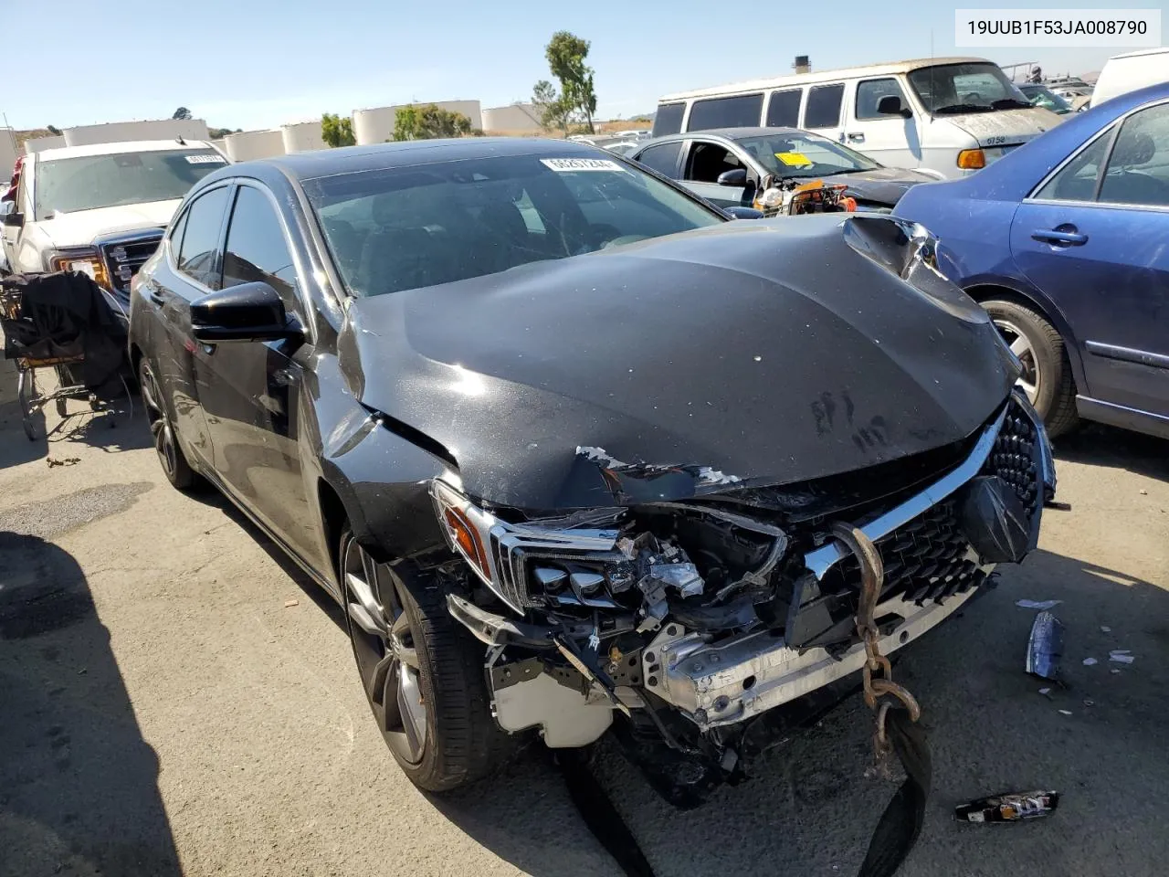 2018 Acura Tlx Tech VIN: 19UUB1F53JA008790 Lot: 66267244