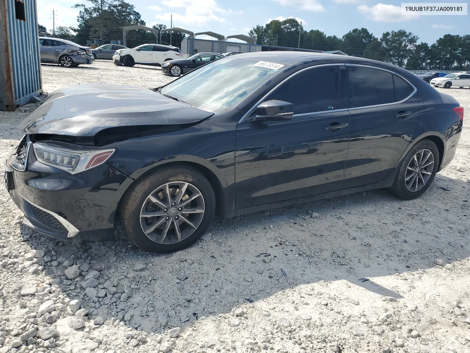 2018 Acura Tlx VIN: 19UUB1F37JA009181 Lot: 66678514