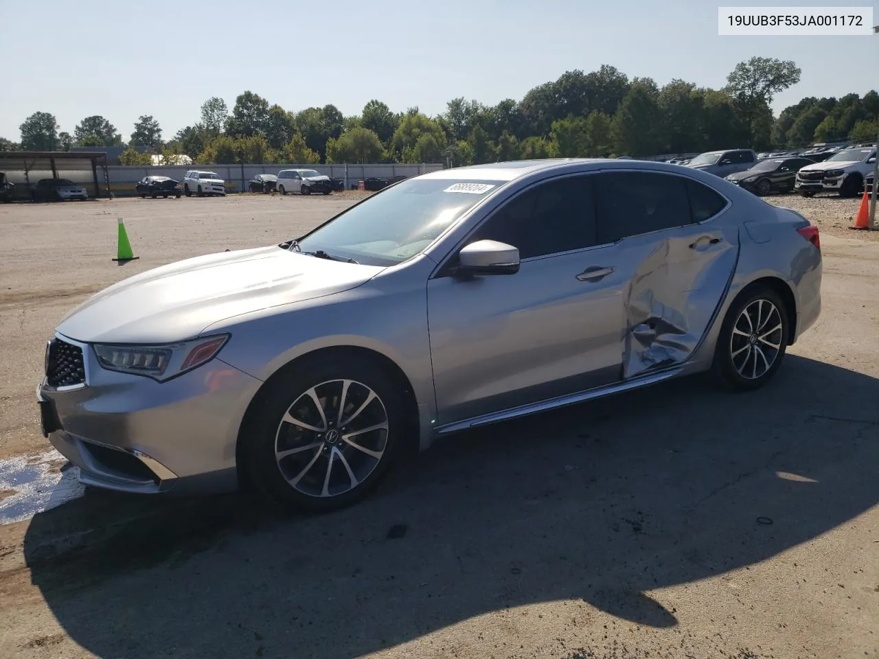 2018 Acura Tlx Tech VIN: 19UUB3F53JA001172 Lot: 66889204