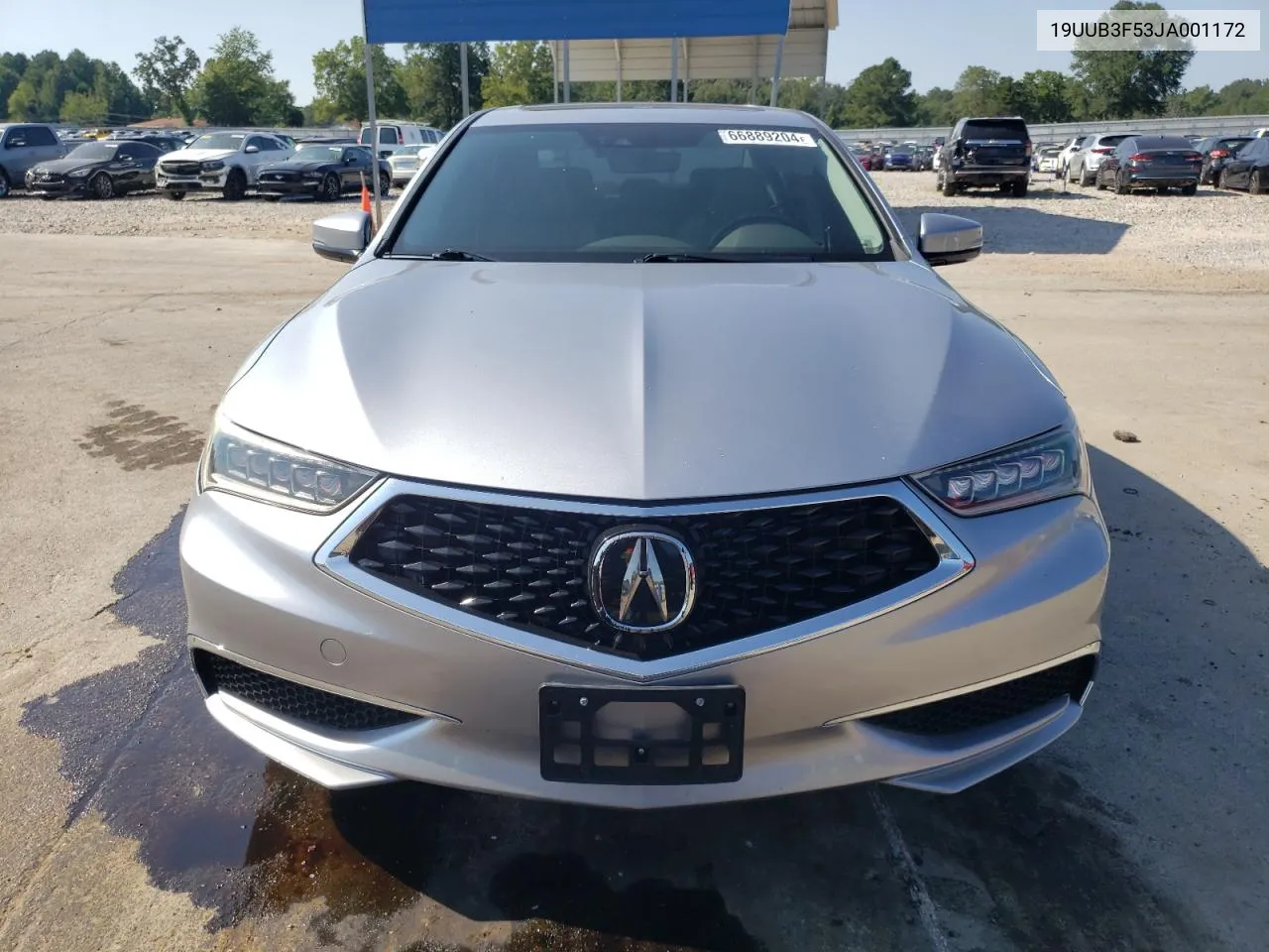 2018 Acura Tlx Tech VIN: 19UUB3F53JA001172 Lot: 66889204