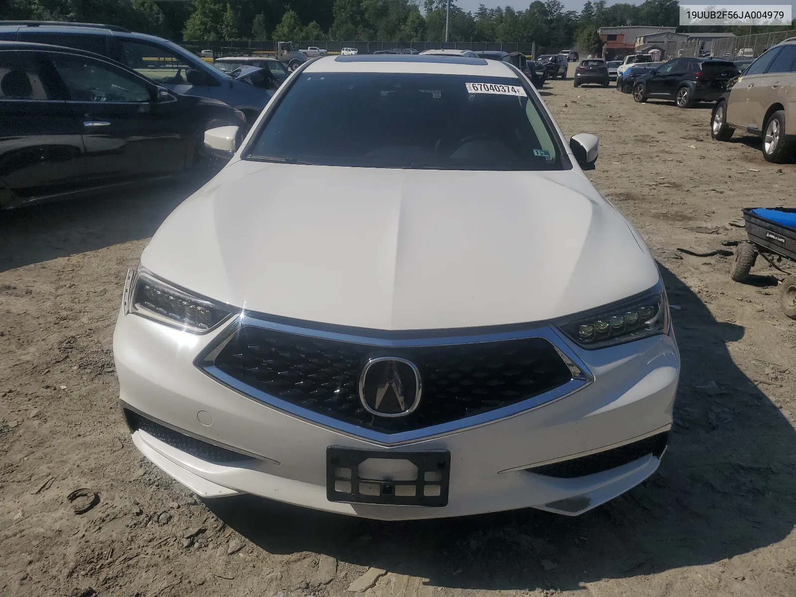 19UUB2F56JA004979 2018 Acura Tlx Tech