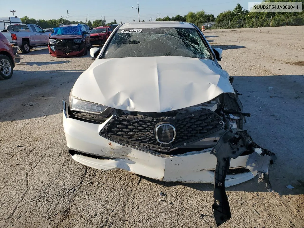 2018 Acura Tlx Tech VIN: 19UUB2F54JA008044 Lot: 67248604