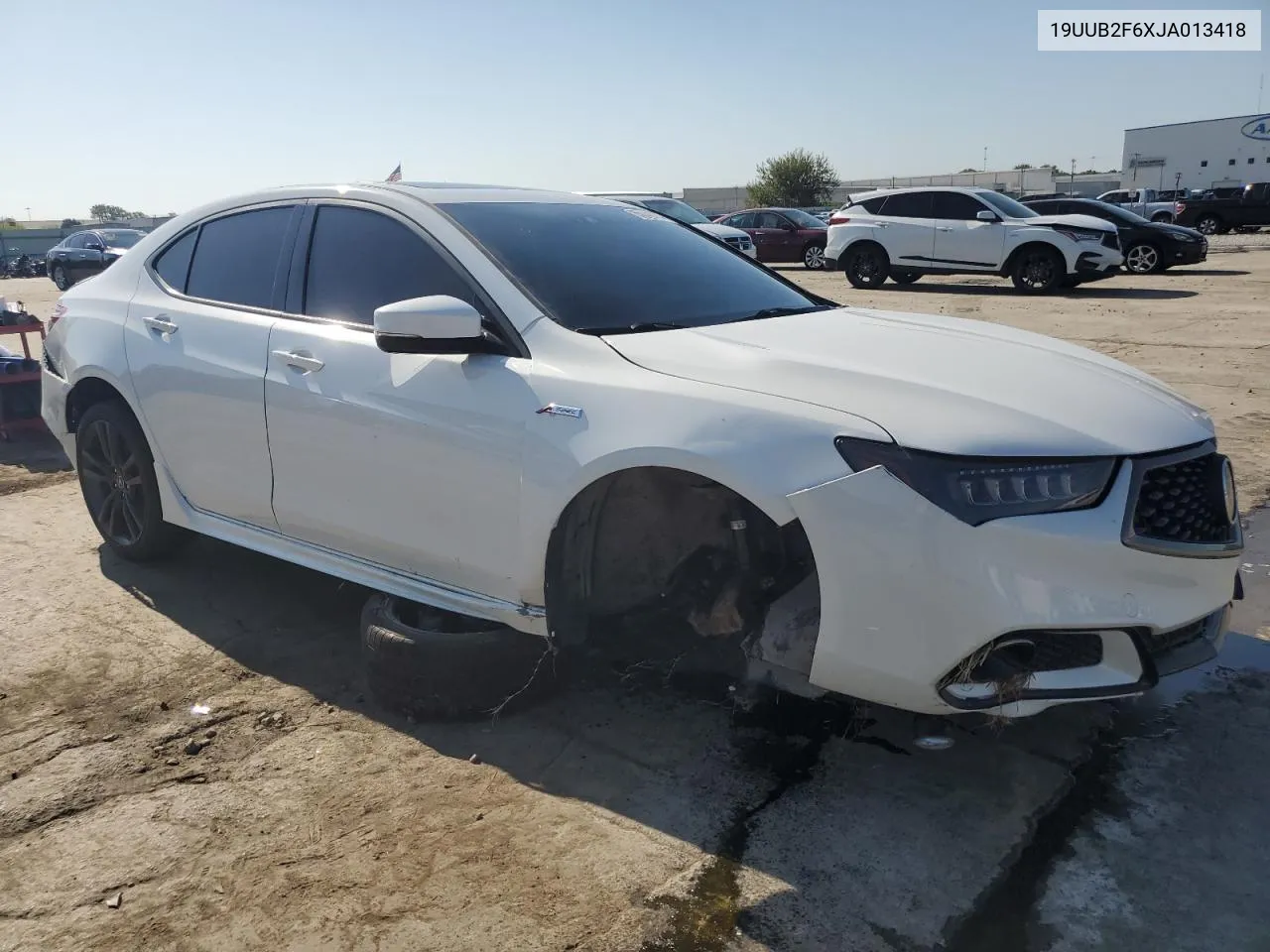 2018 Acura Tlx Tech+A VIN: 19UUB2F6XJA013418 Lot: 67448774