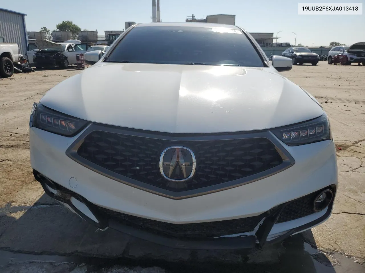 19UUB2F6XJA013418 2018 Acura Tlx Tech+A