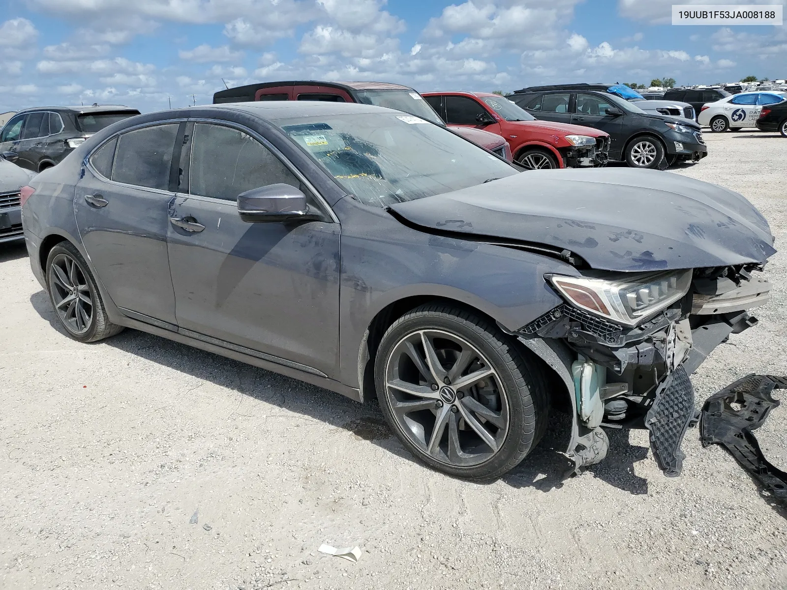 19UUB1F53JA008188 2018 Acura Tlx Tech