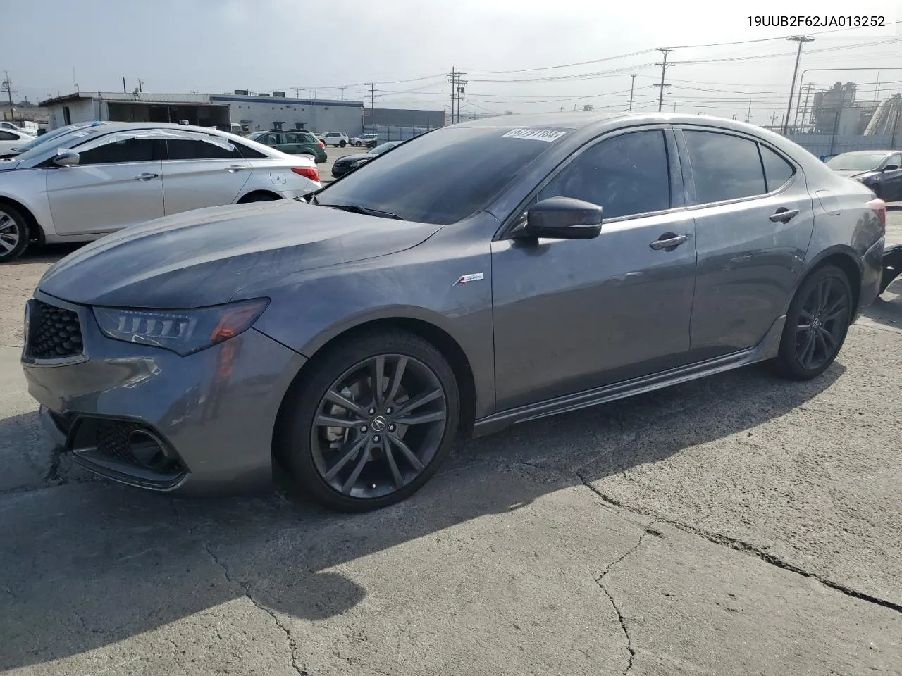 2018 Acura Tlx Tech+A VIN: 19UUB2F62JA013252 Lot: 67791104