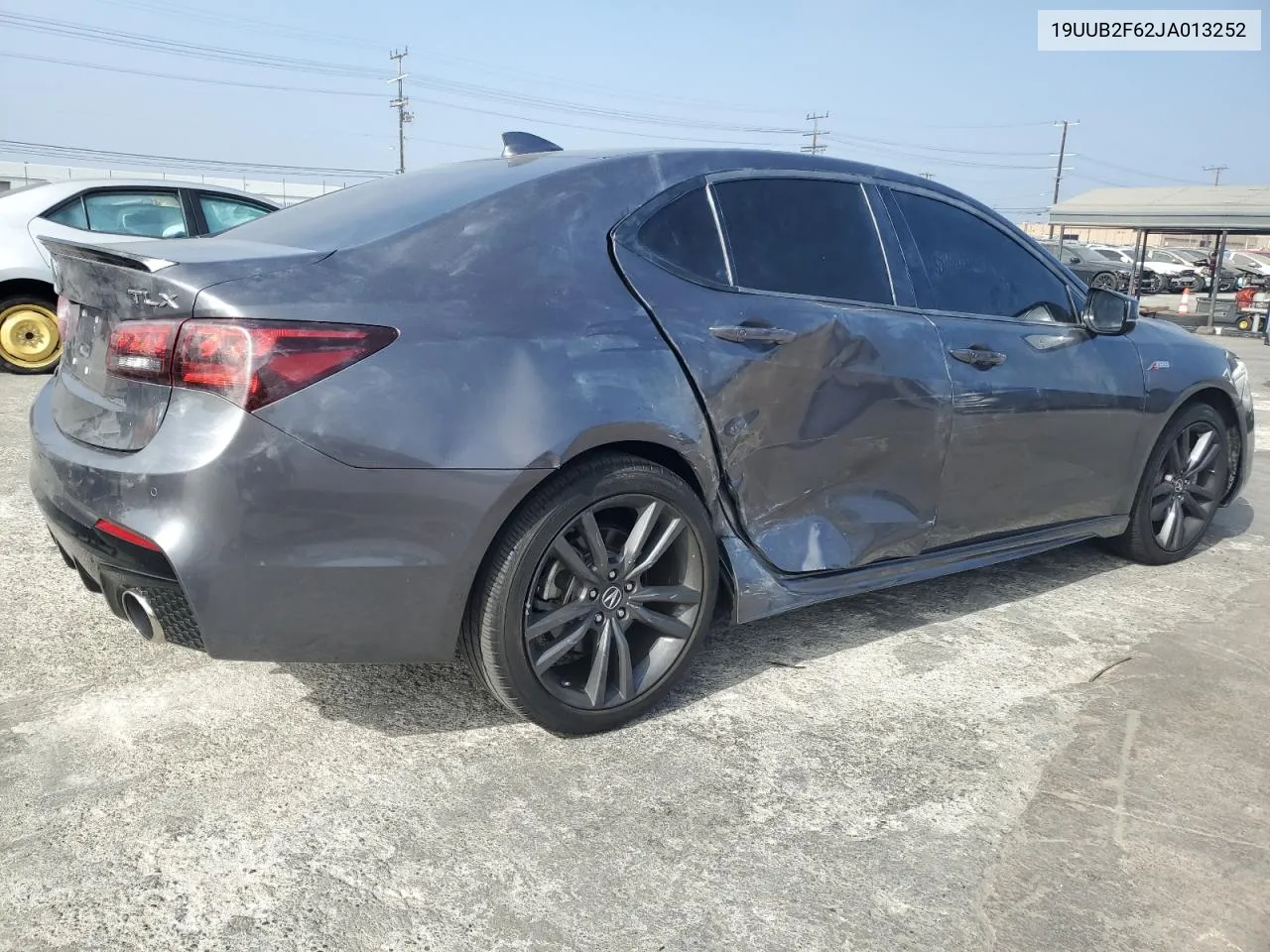 2018 Acura Tlx Tech+A VIN: 19UUB2F62JA013252 Lot: 67791104