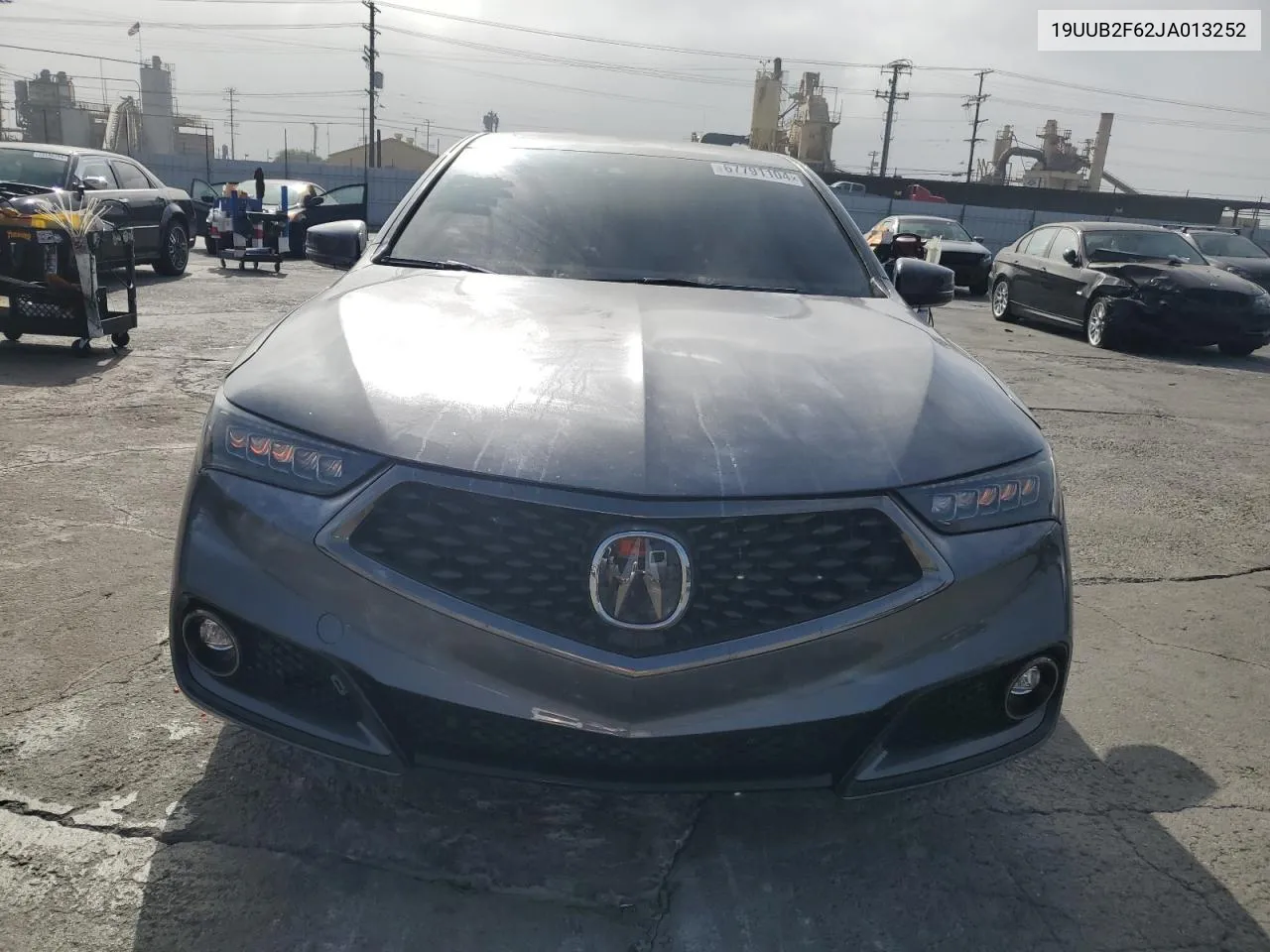 2018 Acura Tlx Tech+A VIN: 19UUB2F62JA013252 Lot: 67791104