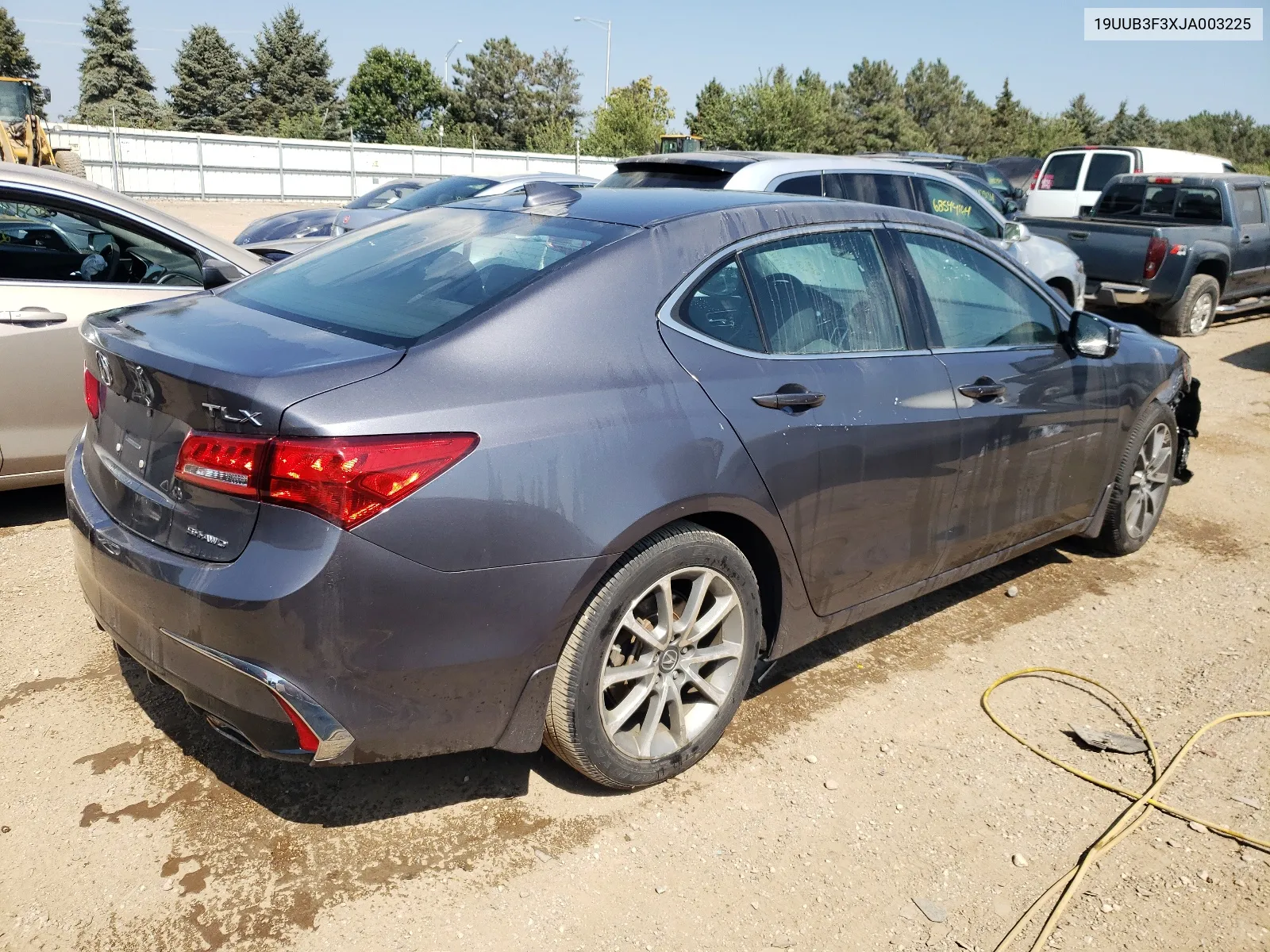 2018 Acura Tlx VIN: 19UUB3F3XJA003225 Lot: 68814594