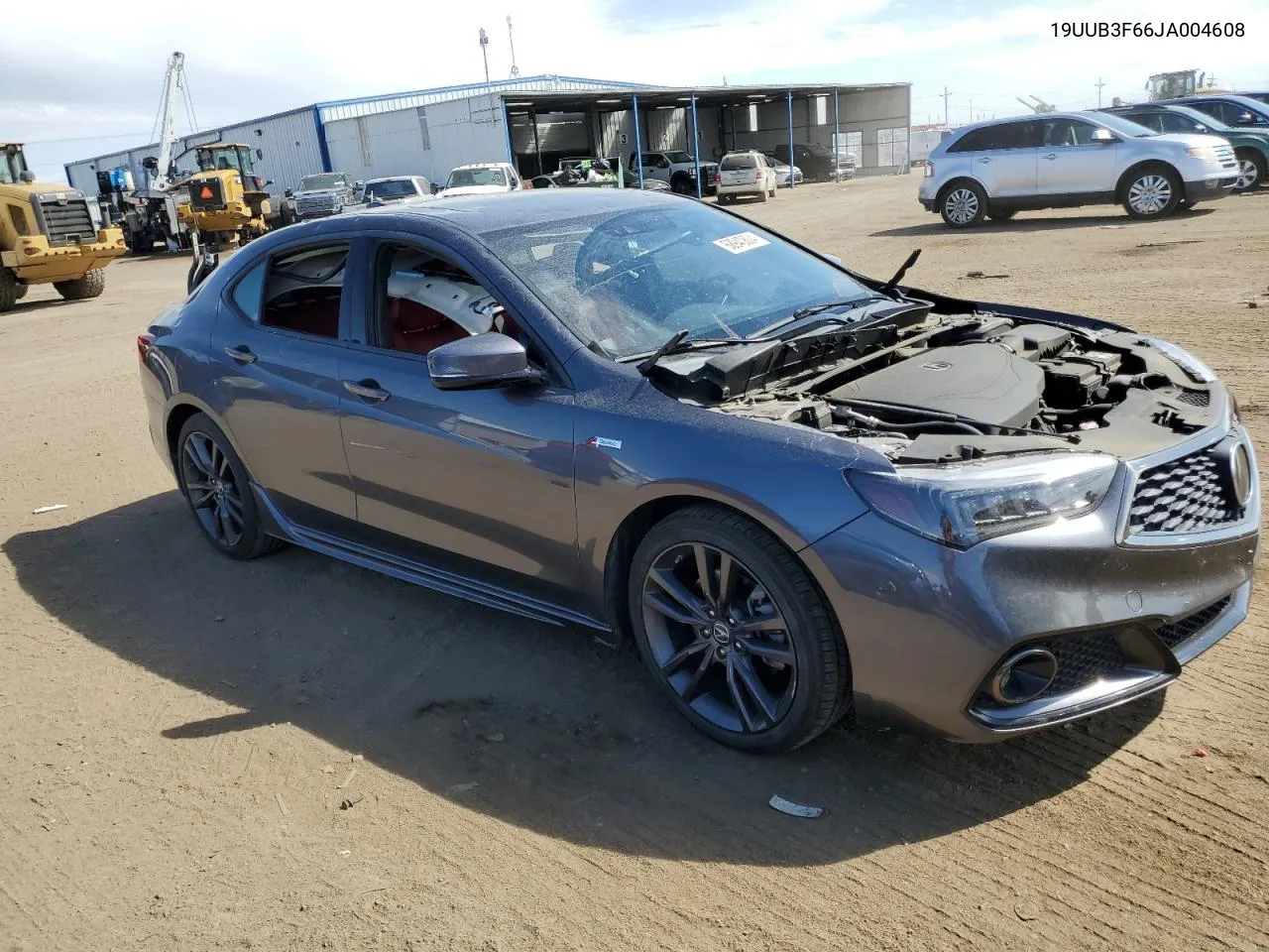 2018 Acura Tlx Tech+A VIN: 19UUB3F66JA004608 Lot: 68940804