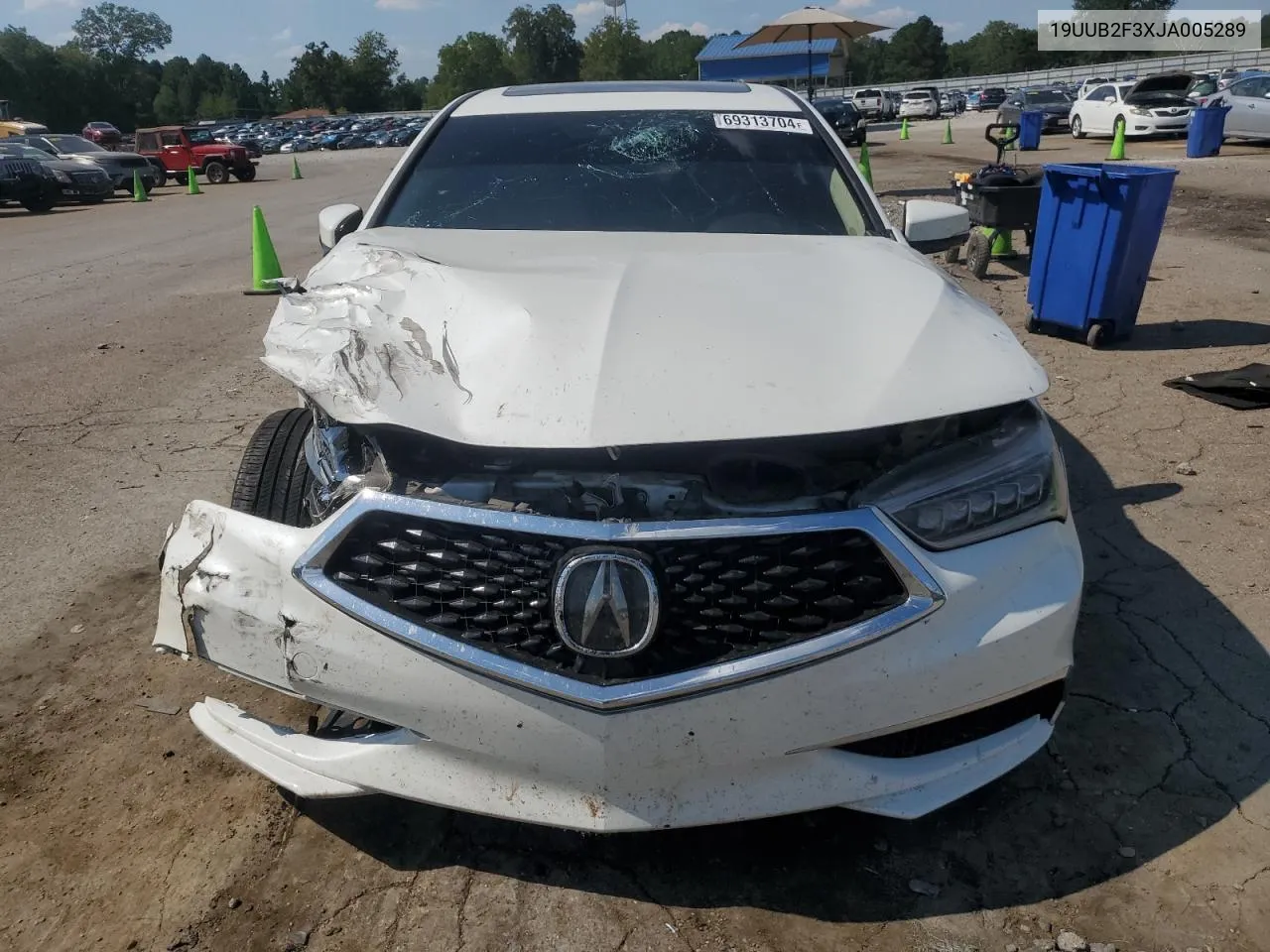 19UUB2F3XJA005289 2018 Acura Tlx