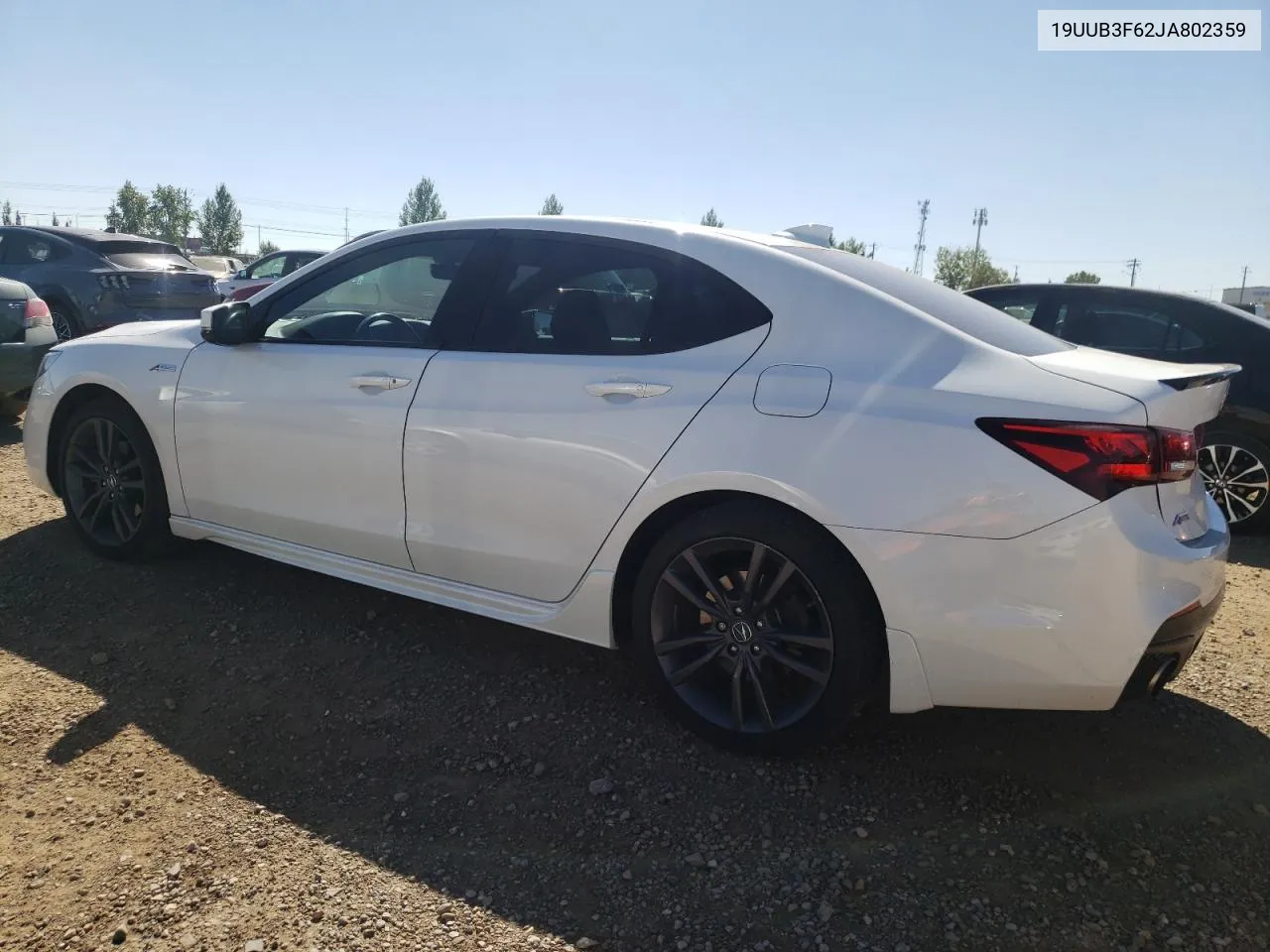 2018 Acura Tlx Tech+A VIN: 19UUB3F62JA802359 Lot: 70327594