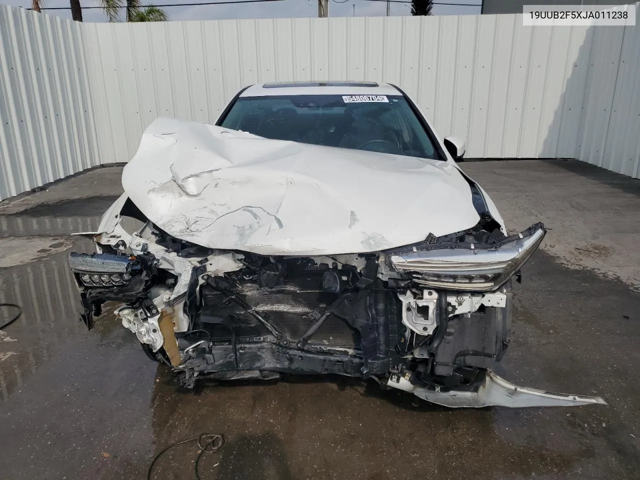 19UUB2F5XJA011238 2018 Acura Tlx Tech